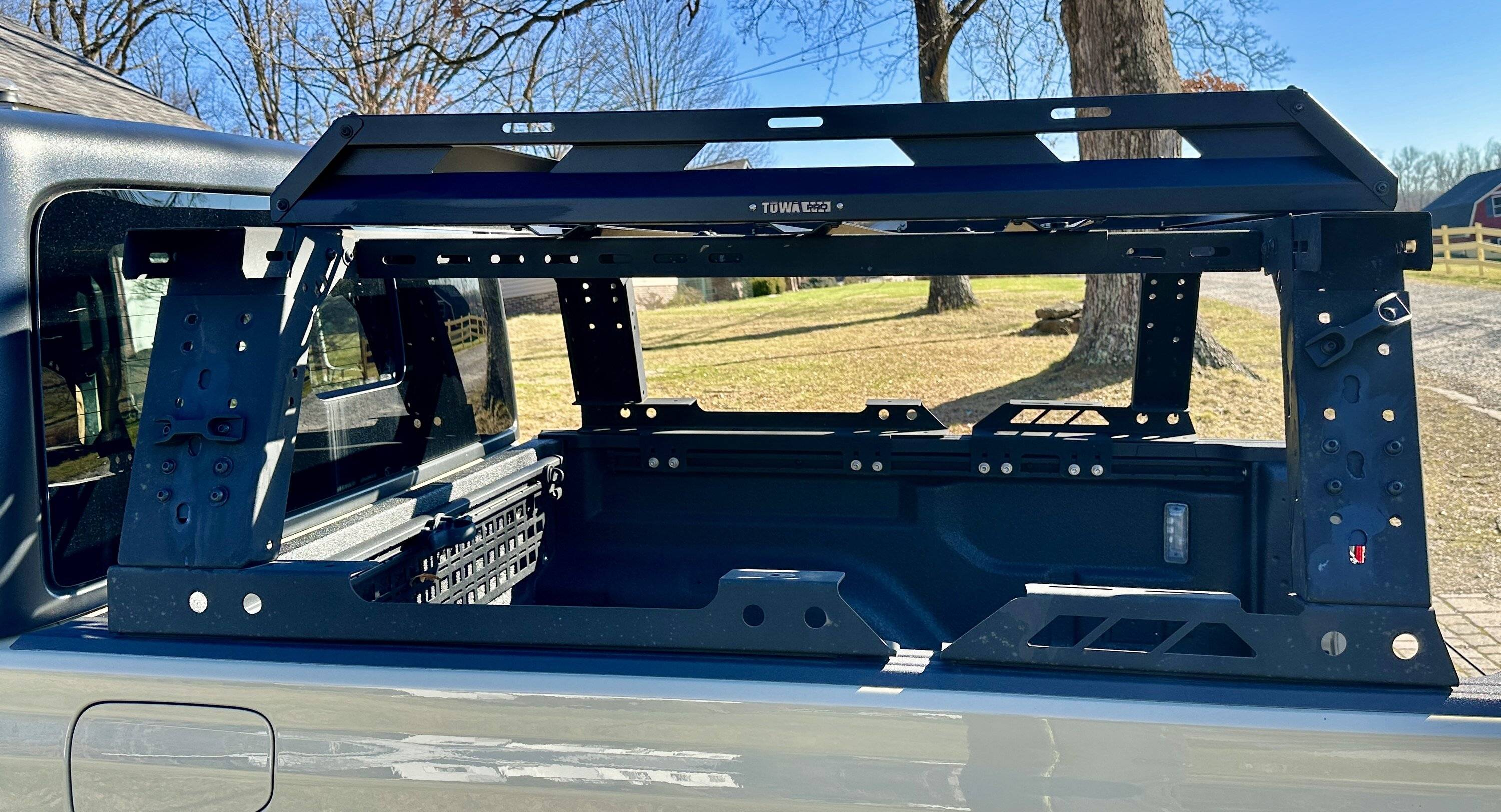 Jeep Gladiator FS- TUWA Jeep Gladiator Moab Bed Rack System & Basket 2