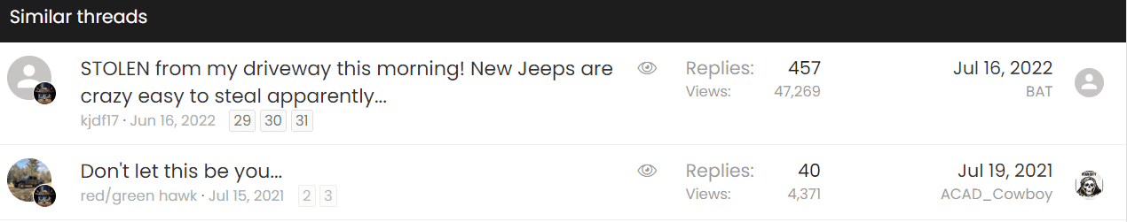 Jeep Gladiator 2022 JTRD stolen from driveway (don't let it happen to you) 1702828370116