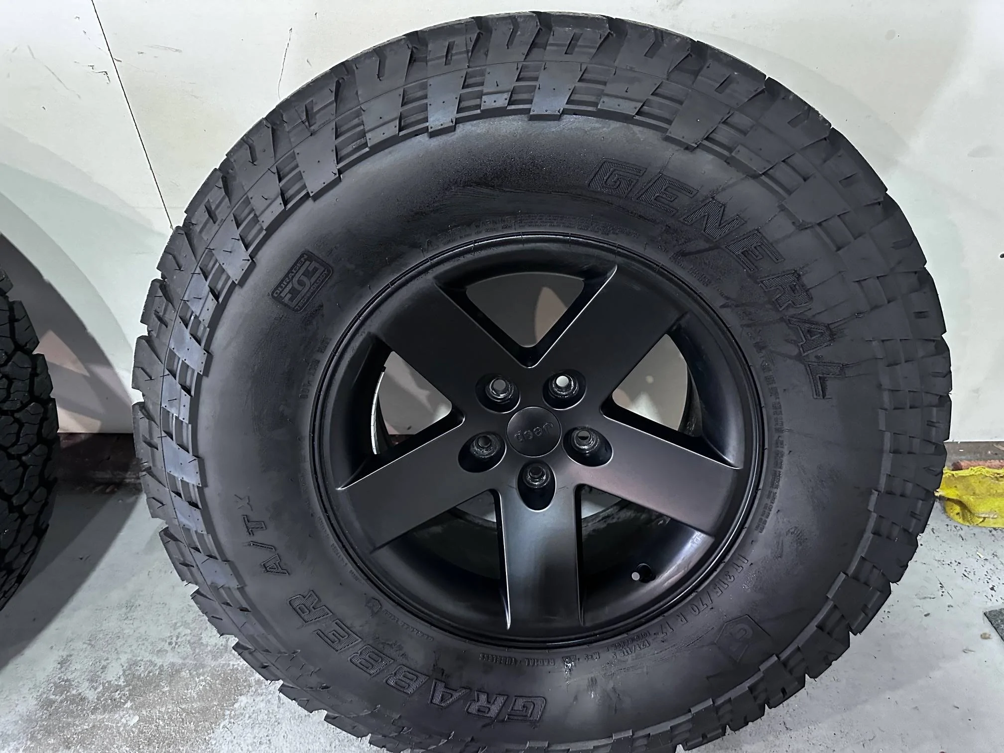 Jeep Gladiator MOAB Rims w Grabber A/TX 315/70R17 (set of 4) IMG_6011