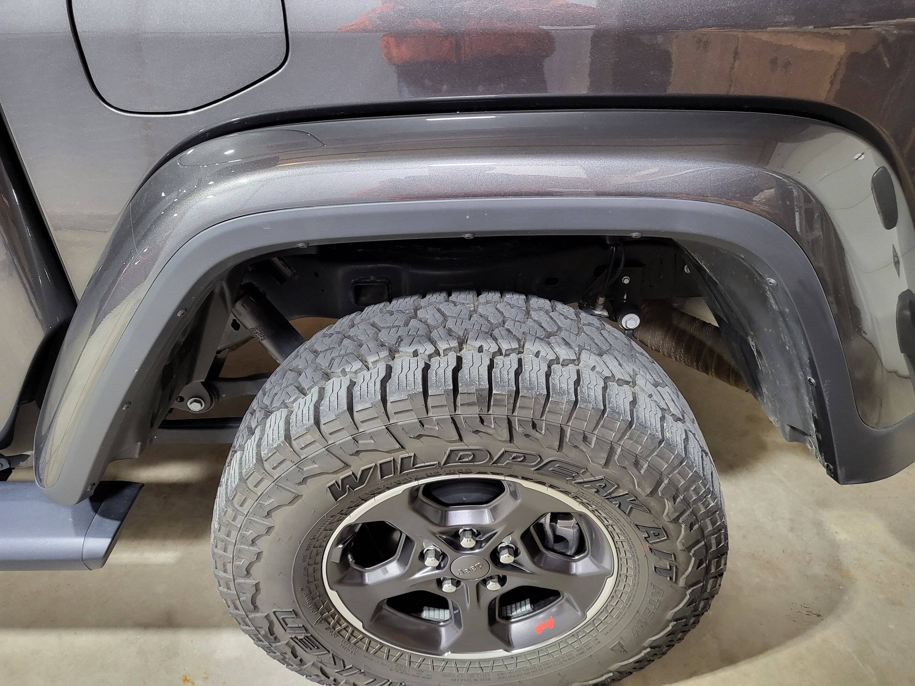 Jeep Gladiator 2023 Gladiator Rubicon Rear Fender Flare Molding Flare Moldin