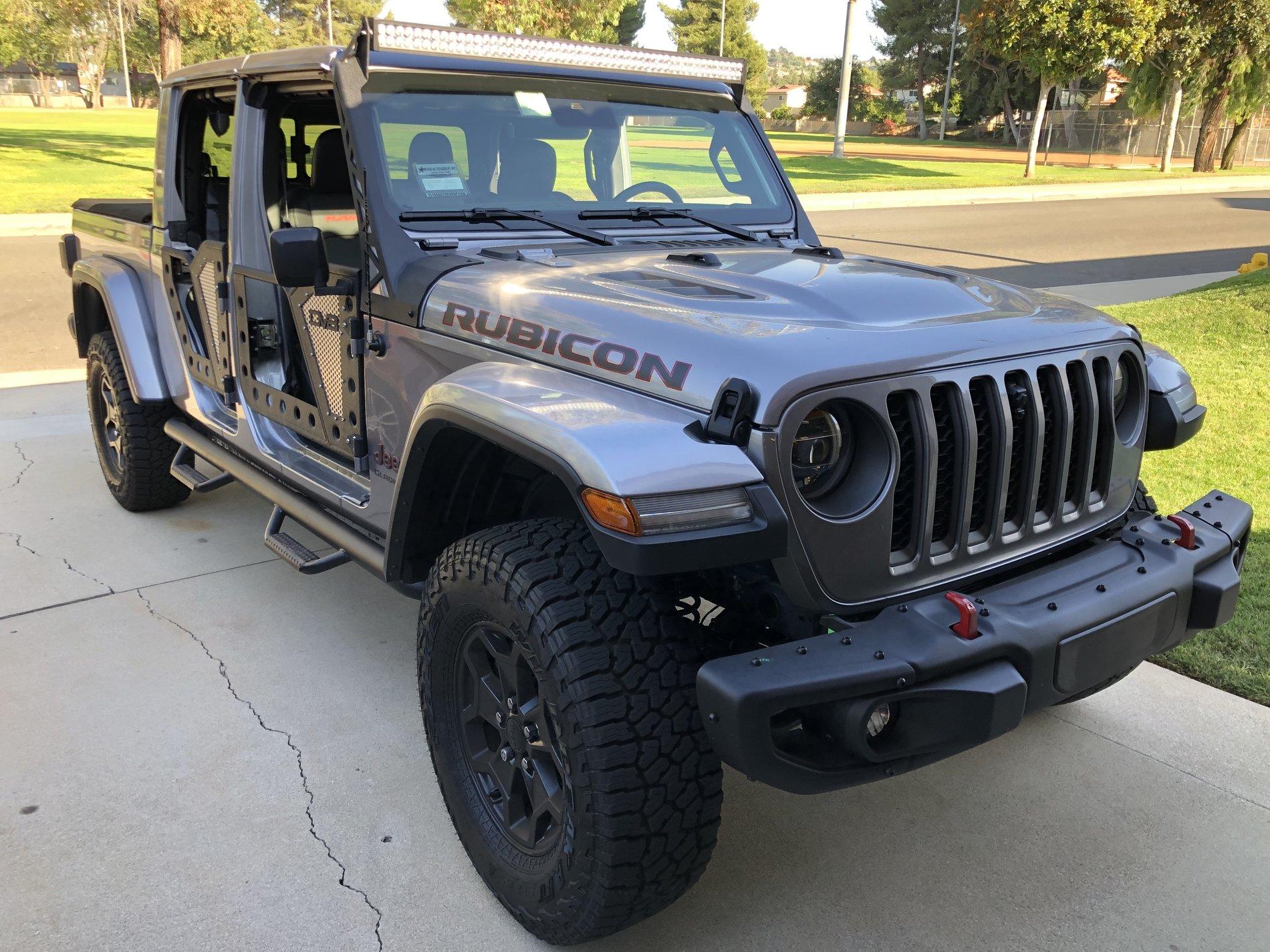 Jeep Gladiator Got my light bar on 84CEFC69-9A60-49CA-8C92-5C7EA07BC64F
