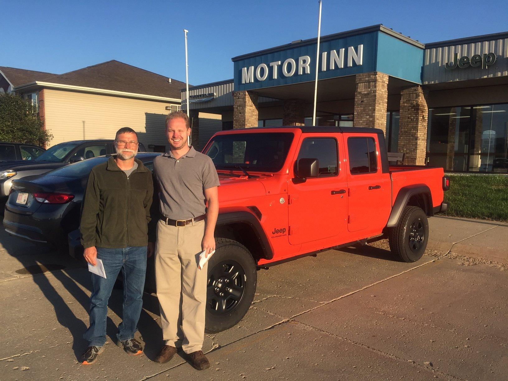 Jeep Gladiator Took Delivery of Your JT? Sign in Here! Spencer and me