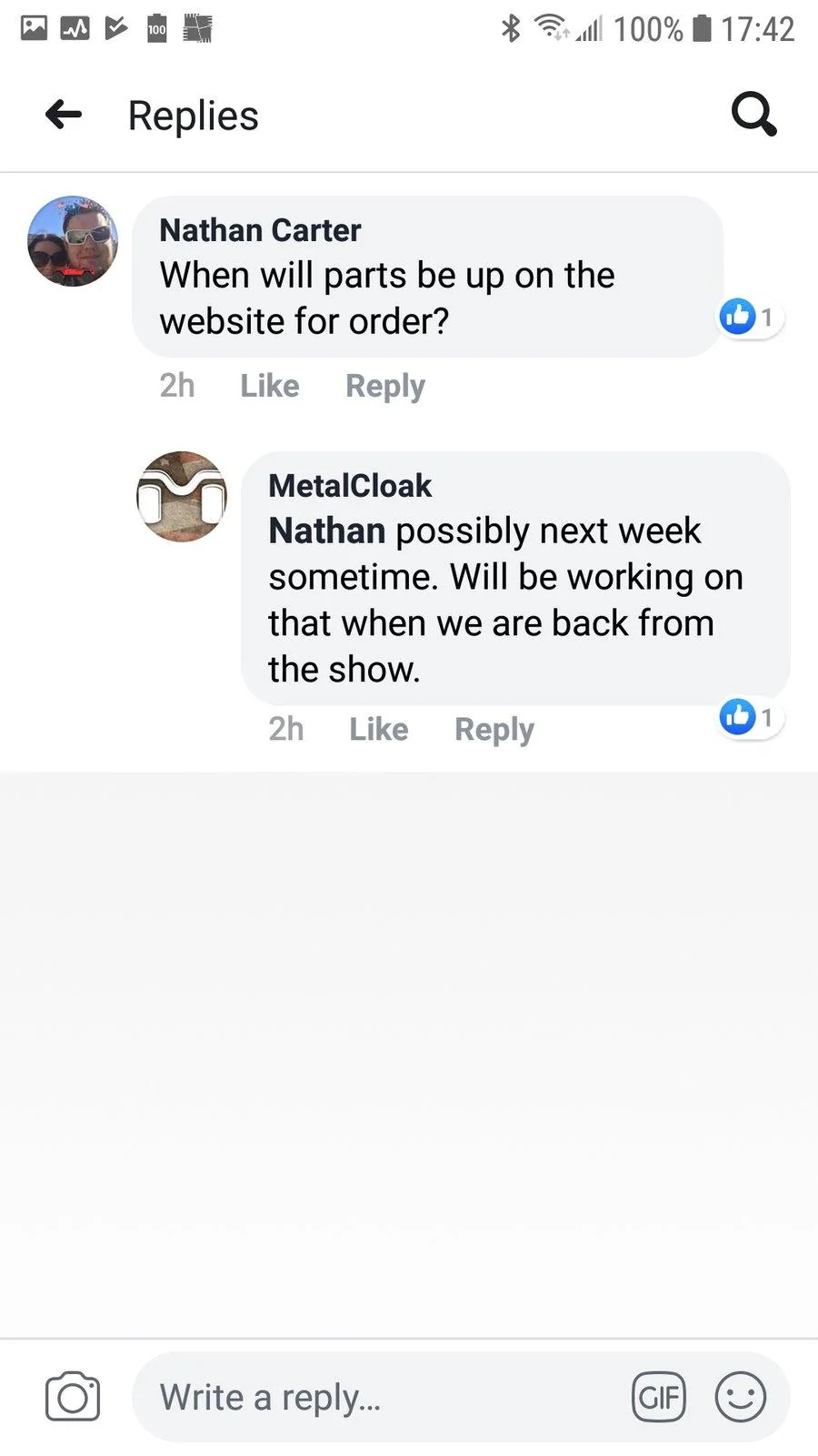 Jeep Gladiator Metalcloak lift Screenshot_20190927-174248_Facebook