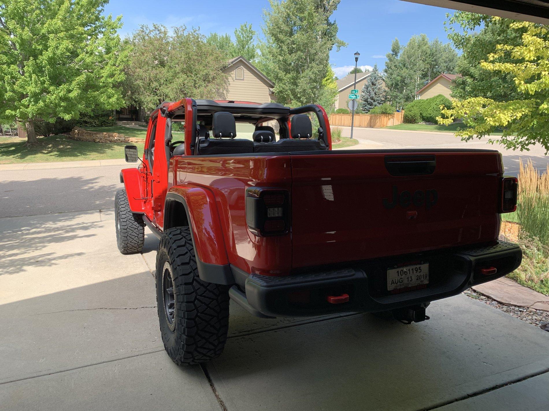 Jeep Gladiator Can you leave just front portion of Freedom Top on? 6E592C8F-A27E-407A-A508-DD422991B042