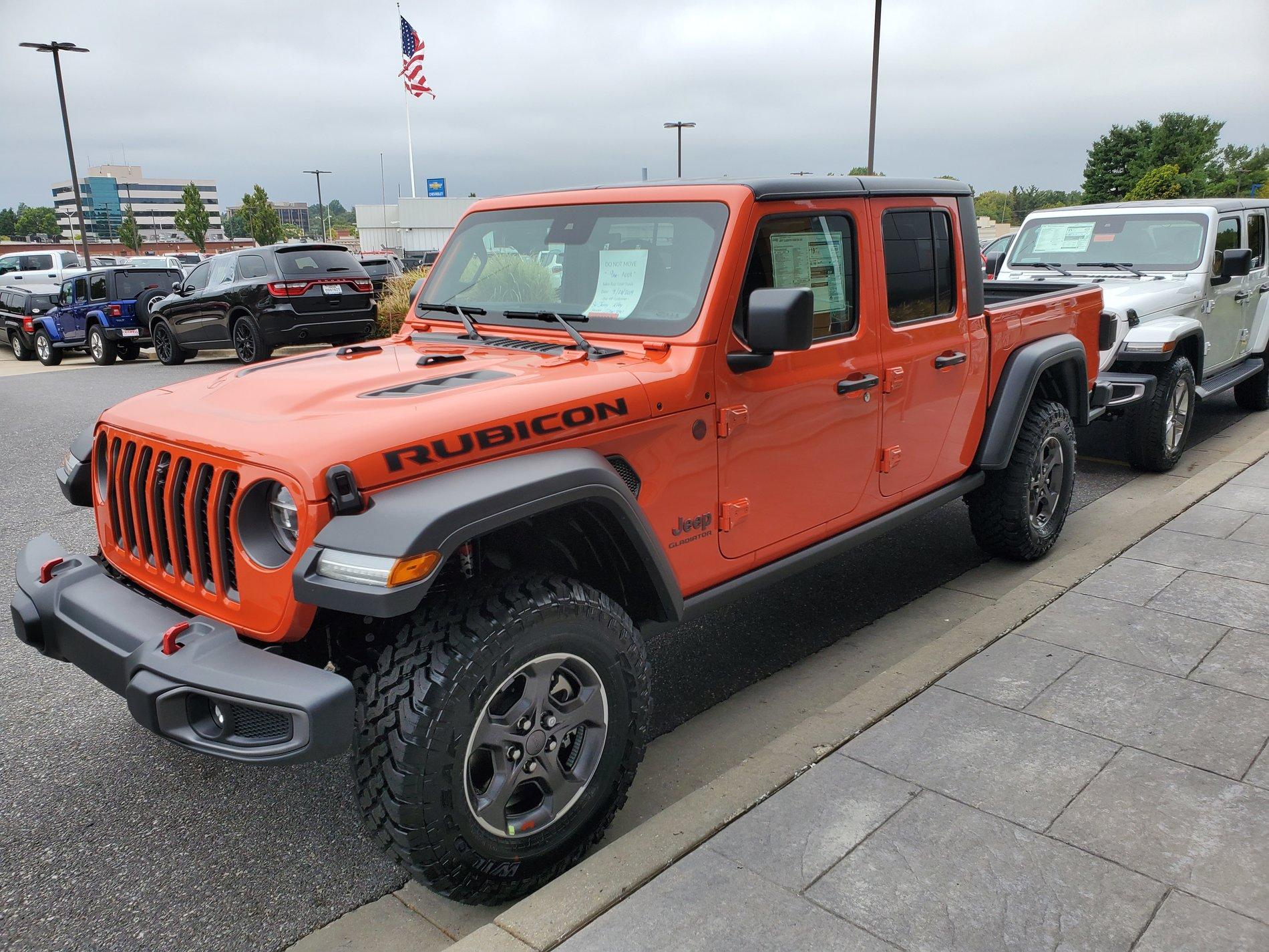 Jeep Gladiator Took Delivery of Your JT? Sign in Here! 20190928_102109
