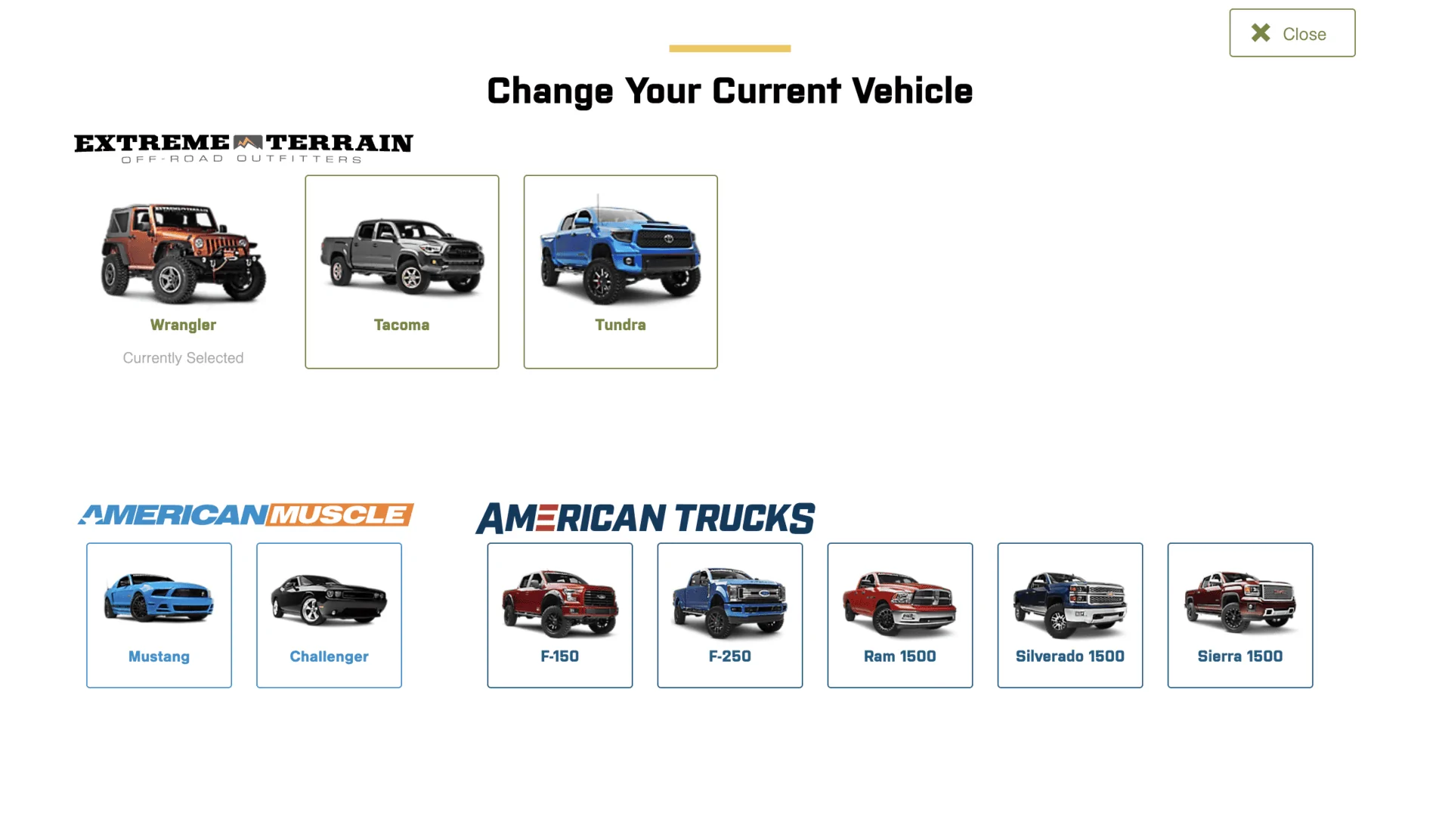 Jeep Gladiator When will ExtremeTerrain.com get JT listing Screen Shot 2019-09-30 at 1.50.24 PM