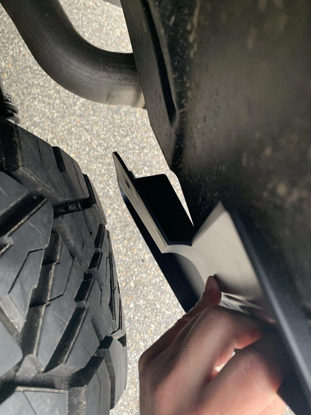 Jeep Gladiator Mopar rear mudflaps not fitting.. what am I missing? EF48A5EB-1CC6-479A-A3FD-437A2817FCEA