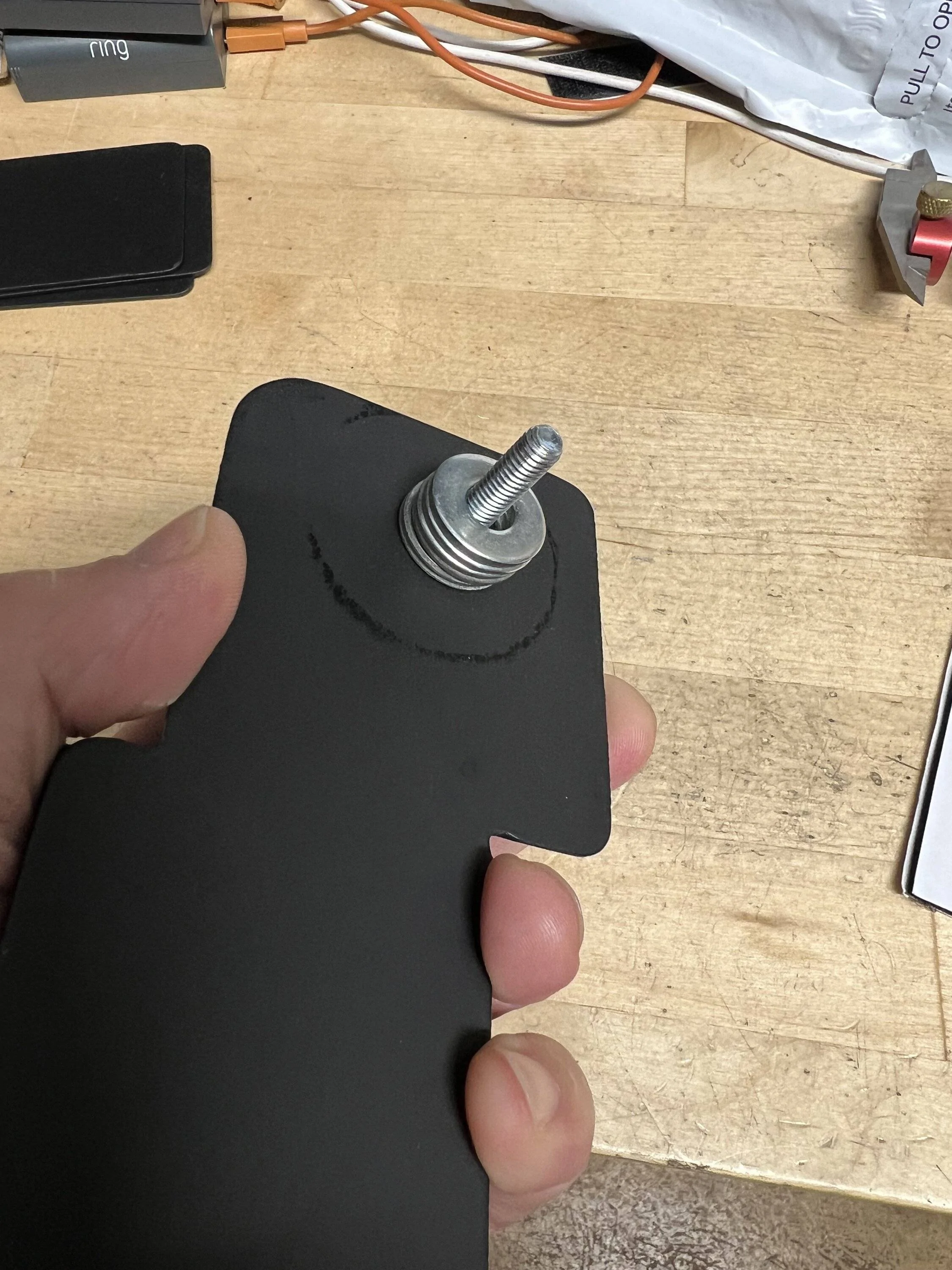 Jeep Gladiator DIY Midland radio mount IMG_6434