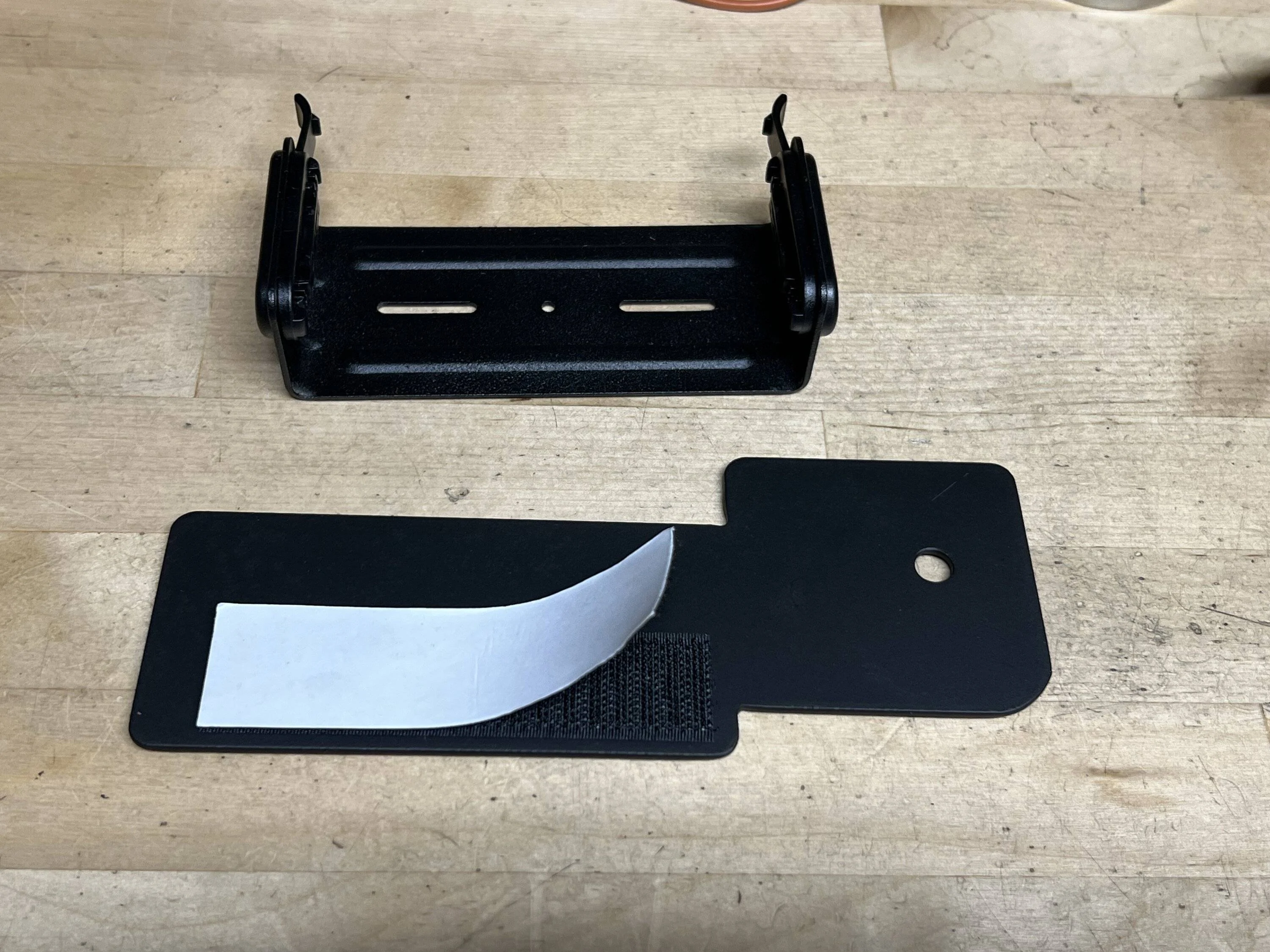 Jeep Gladiator DIY midland radio mounting plate IMG_6190