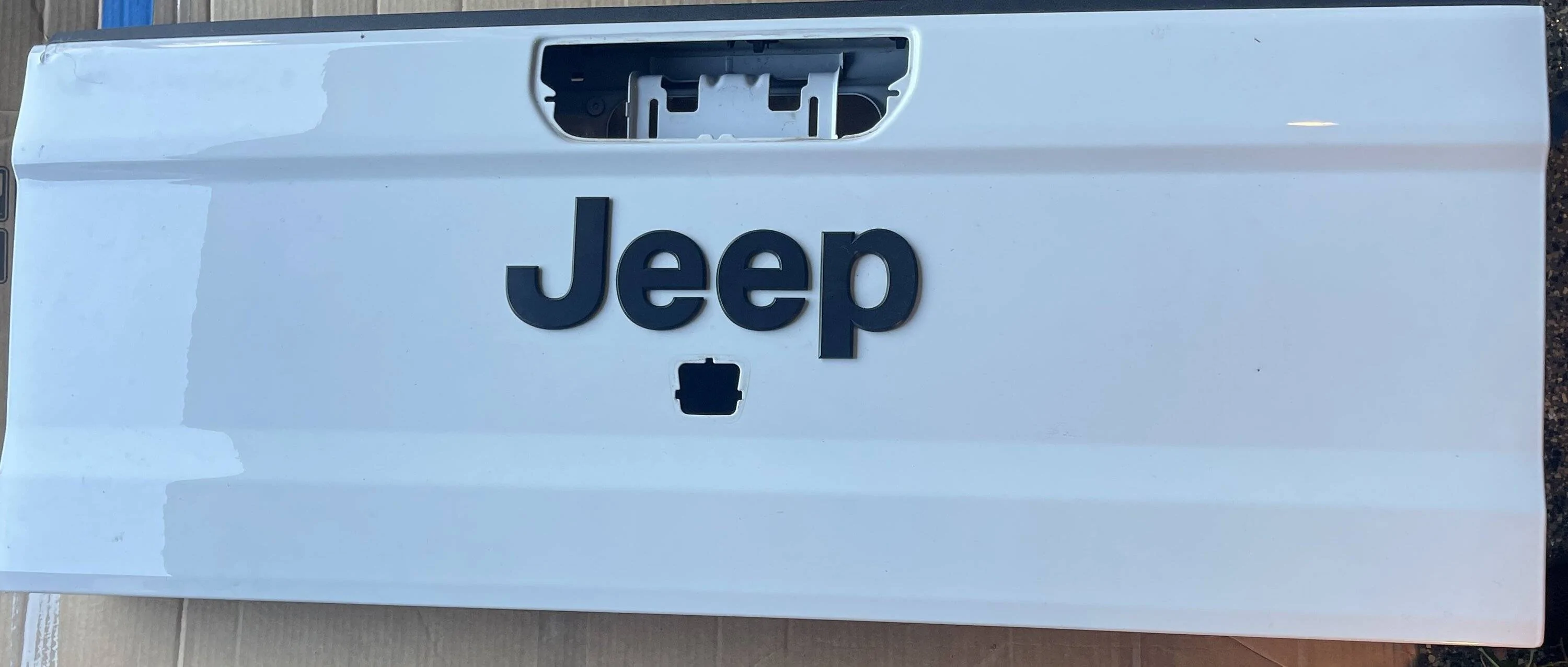 Jeep Gladiator OEM TailGate white IMG_5437