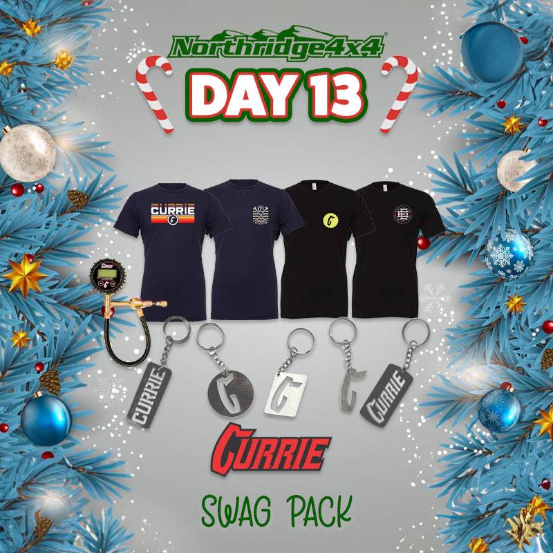 Jeep Gladiator 12 Days of Christmas Giveaways - Northridge4x4 12Days13CurrieFB2