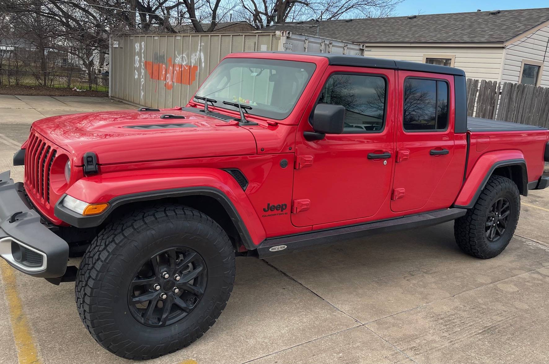 Jeep Gladiator MPG impact with 35 x 11.5 Tires IMG_5755