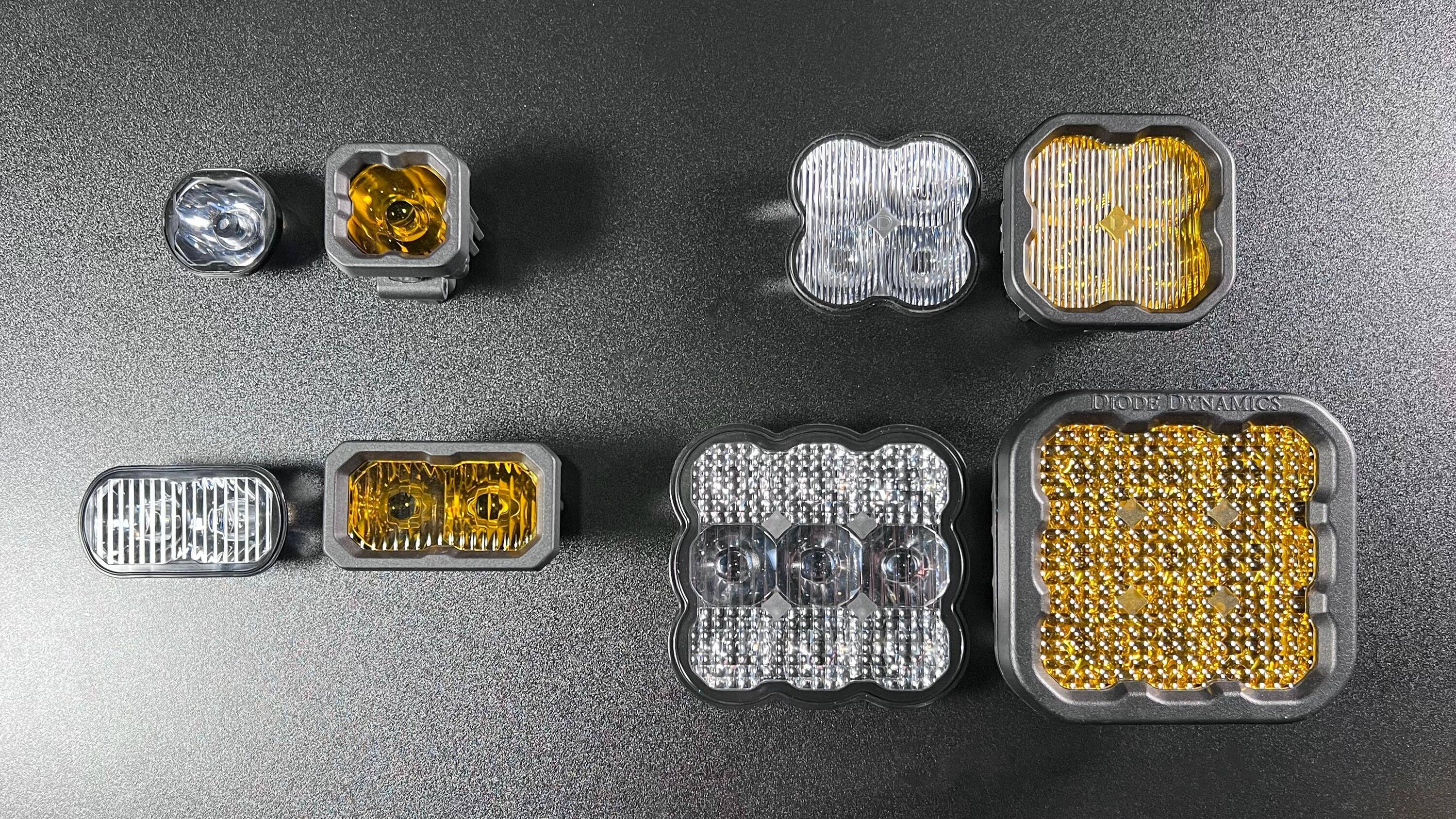 Jeep Gladiator 4300K Warm White | Output Configuration | TIR Optic Swap | Diode Dynamics TlrNHne