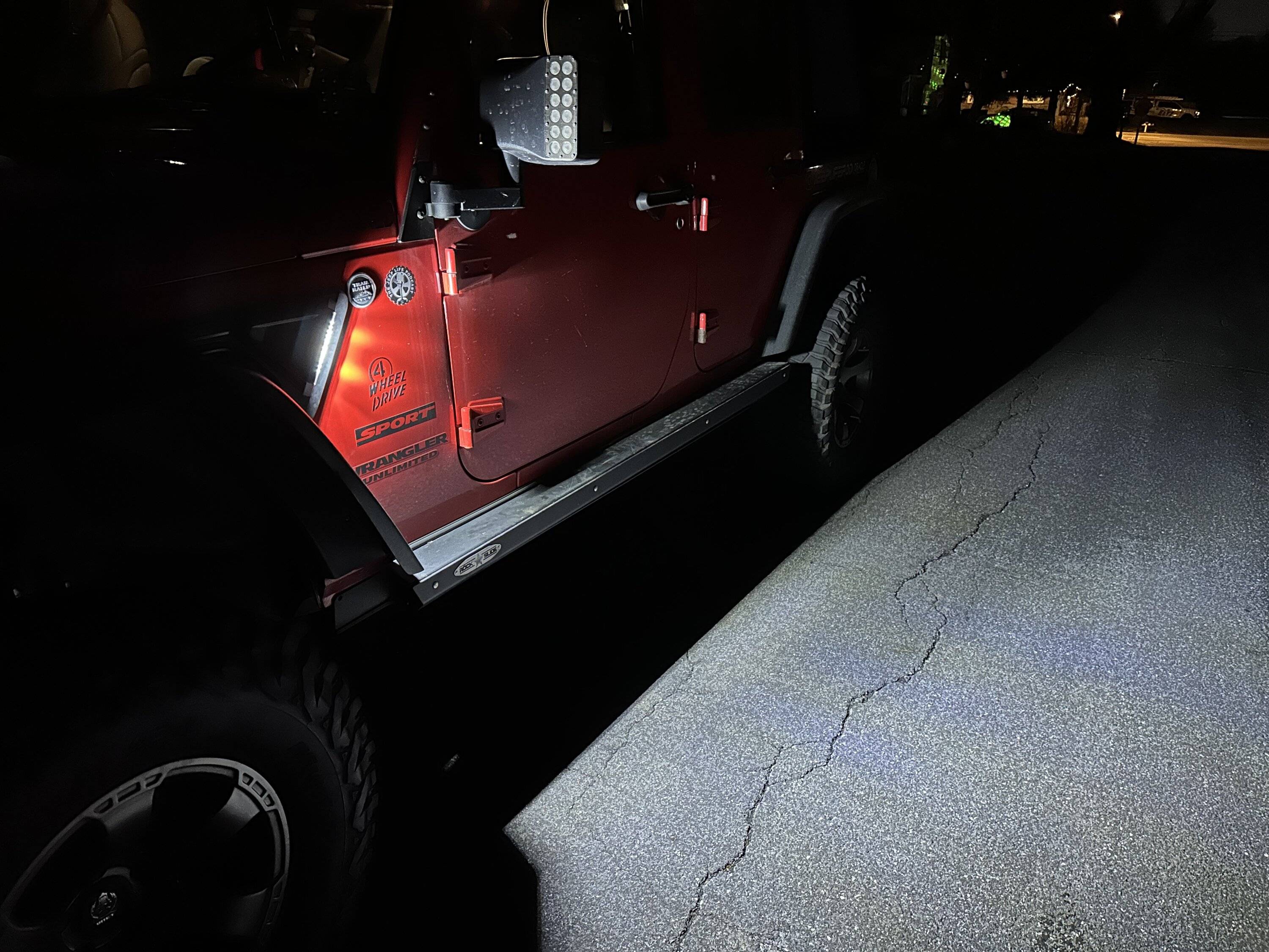 Jeep Gladiator Oracle sidetrack lighting wiring question ORACLE_LIGHTING_SIDETRACK_LIGHT_THROW