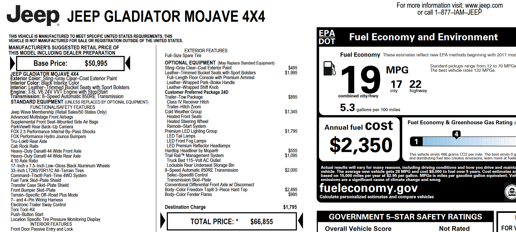 Jeep Gladiator Question for Mojave Owners 1703728714461