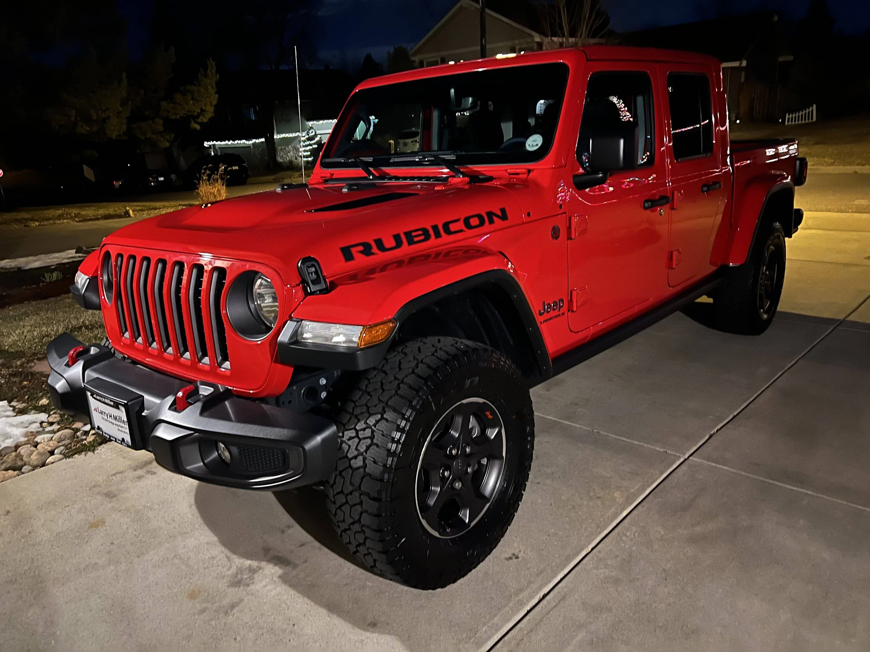 Jeep Gladiator FIRECRACKER RED Gladiator JT Club IMG_4458