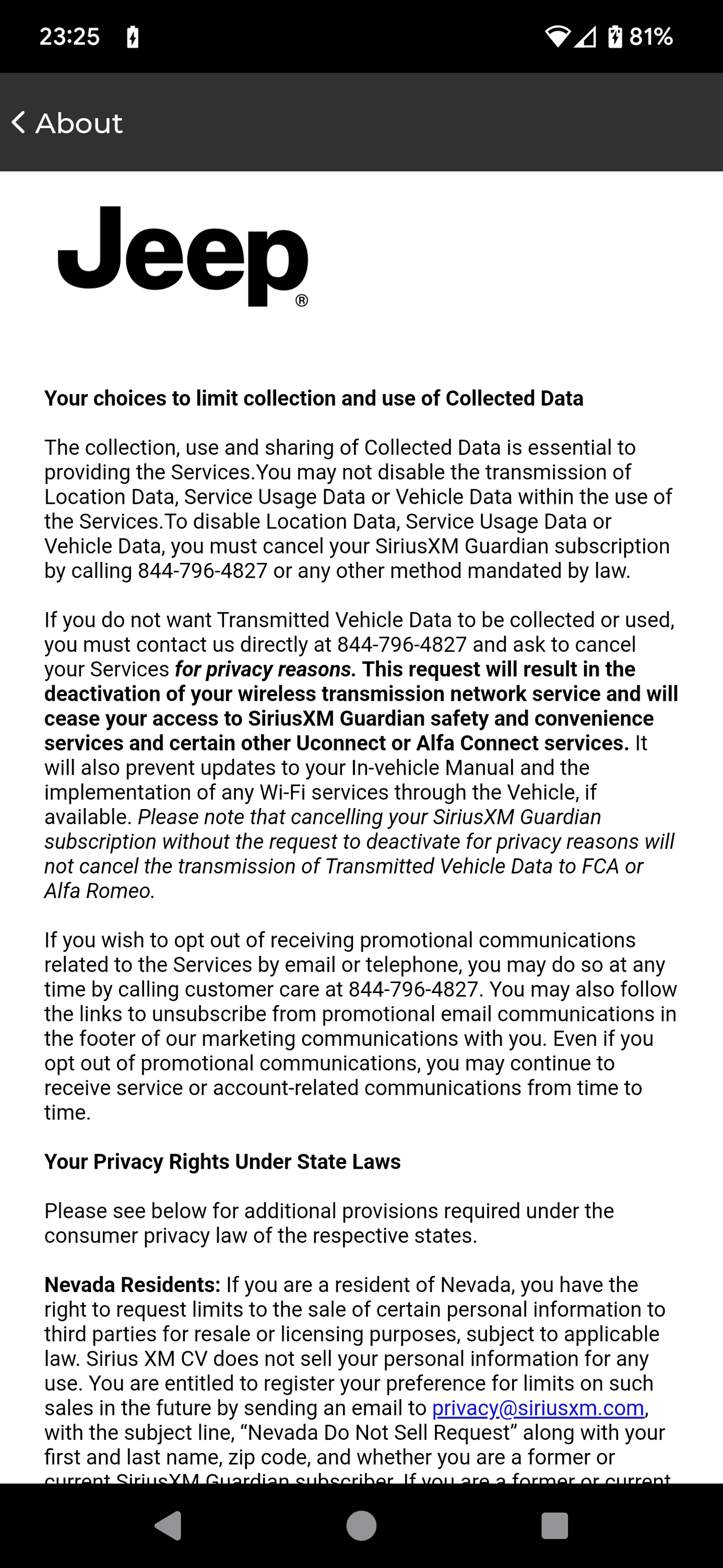 Jeep Gladiator Court Rules Against Privacy in Data Collection Case Screenshot_20231227-232539