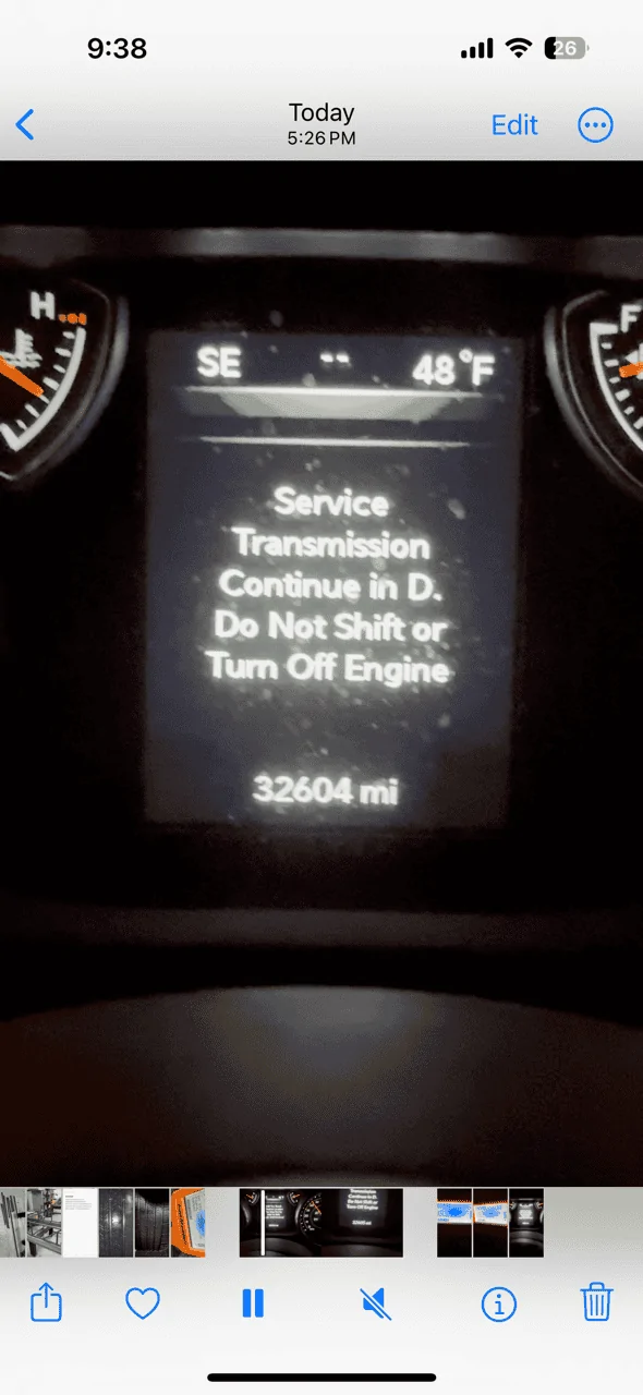 Jeep Gladiator Transmission/traction control issue. P0979 & U0101 2FFE7165-5564-4247-B594-A96D544900D7
