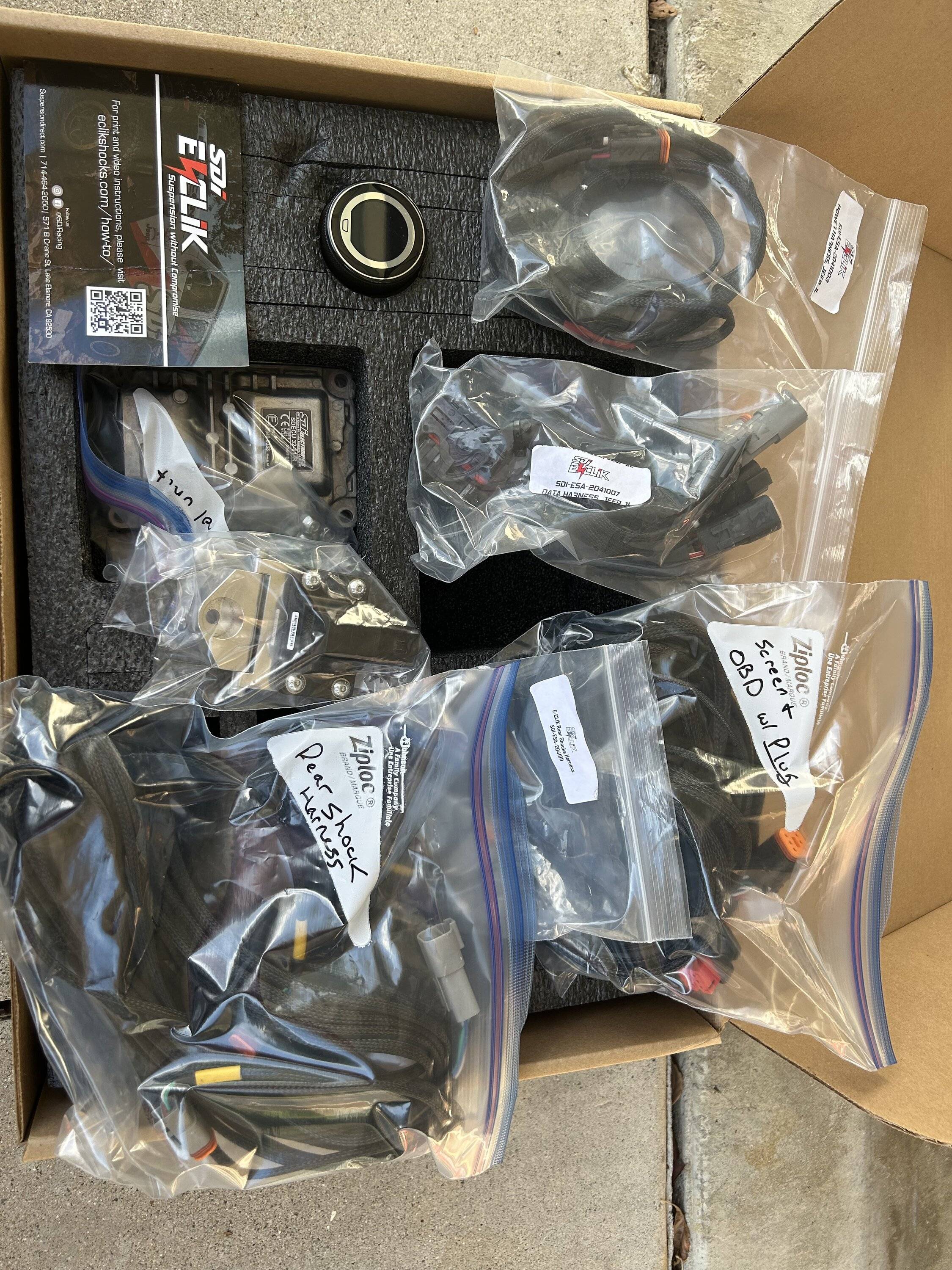 Jeep Gladiator SDI E-CLiK Active with PRO Full Kit - Shocks / IMU / Touchscreen IMG_2840