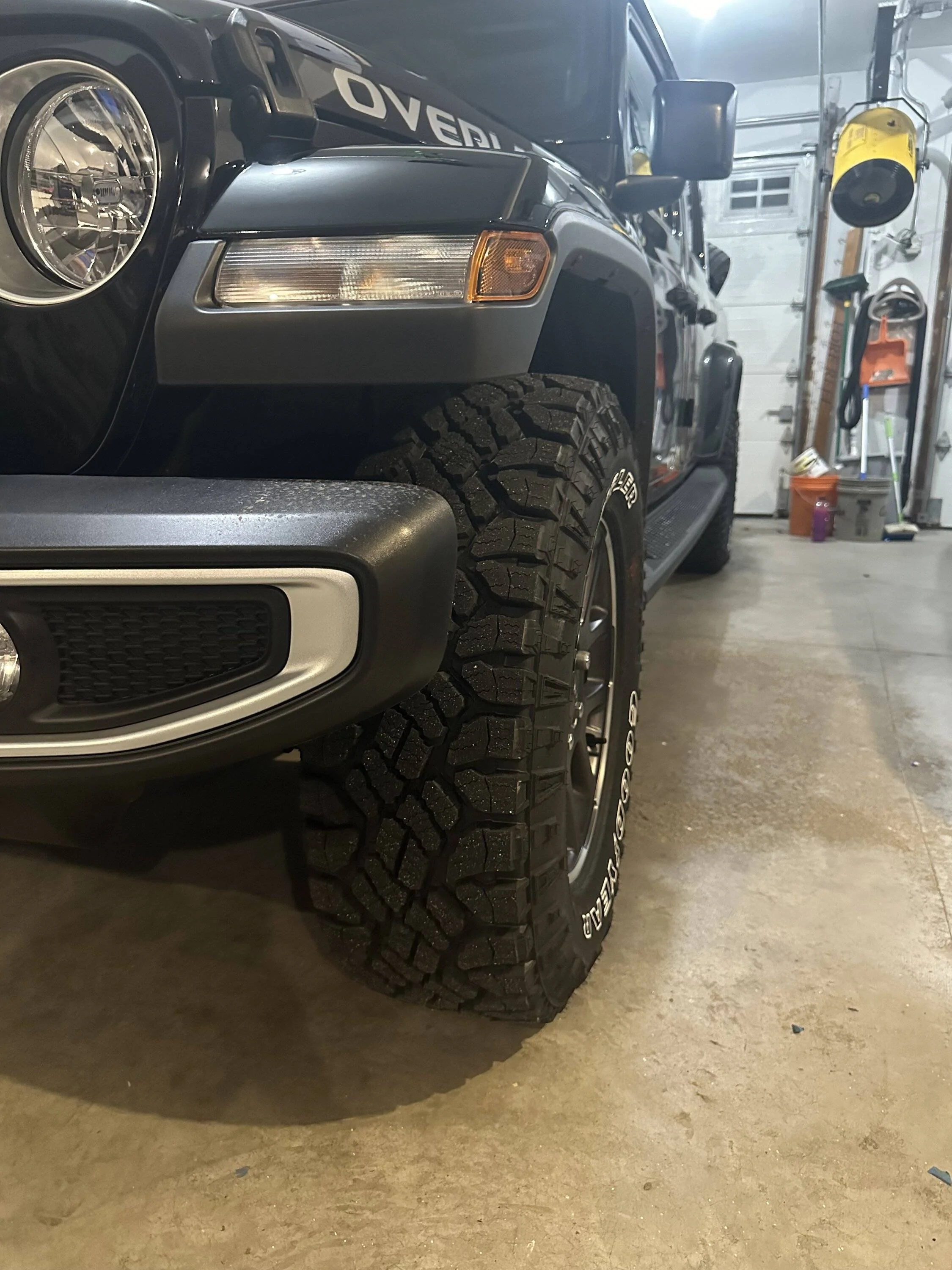 Jeep Gladiator Stock Overland wheels - Duratracs IMG_2256