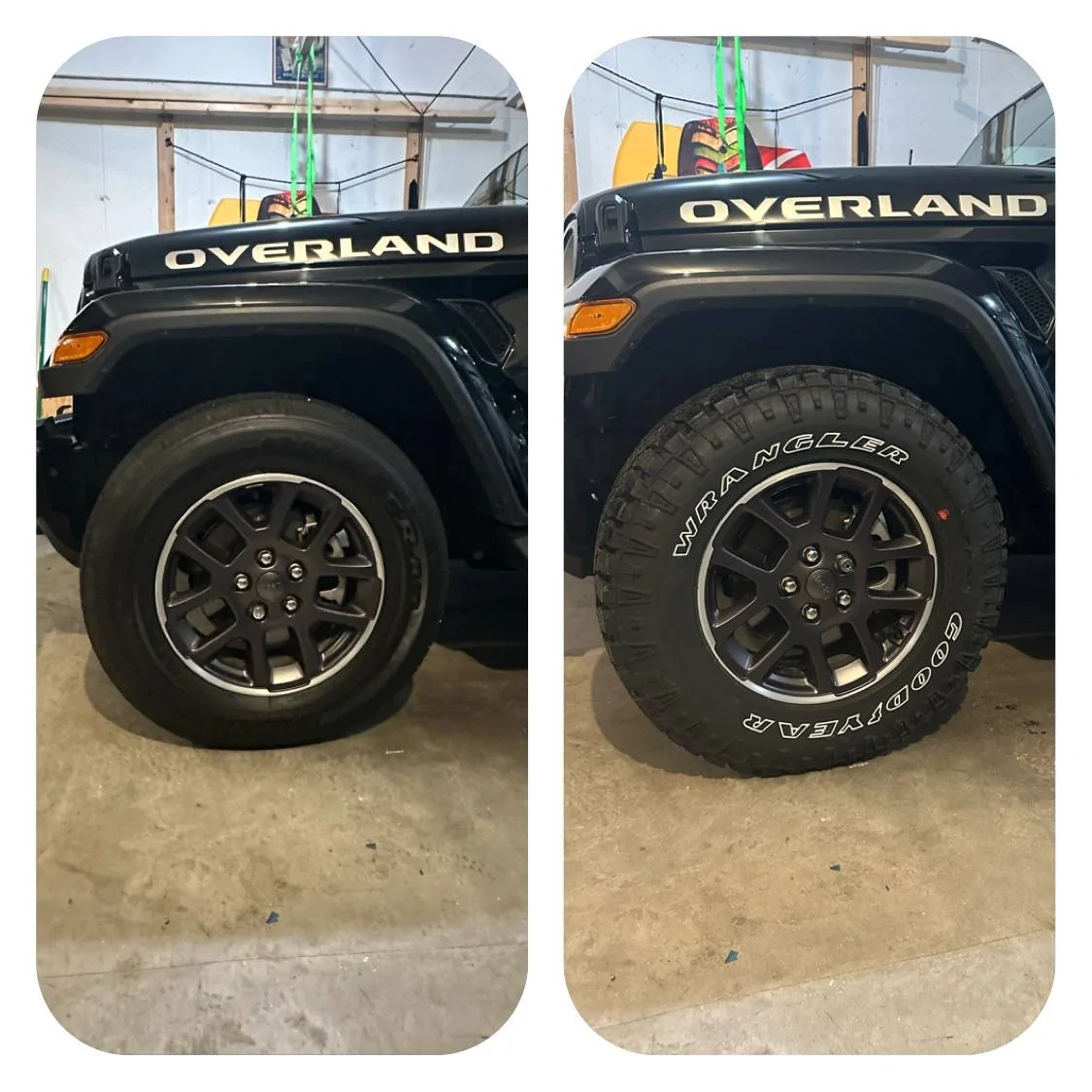 Jeep Gladiator Stock Overland wheels - Duratracs IMG_2255