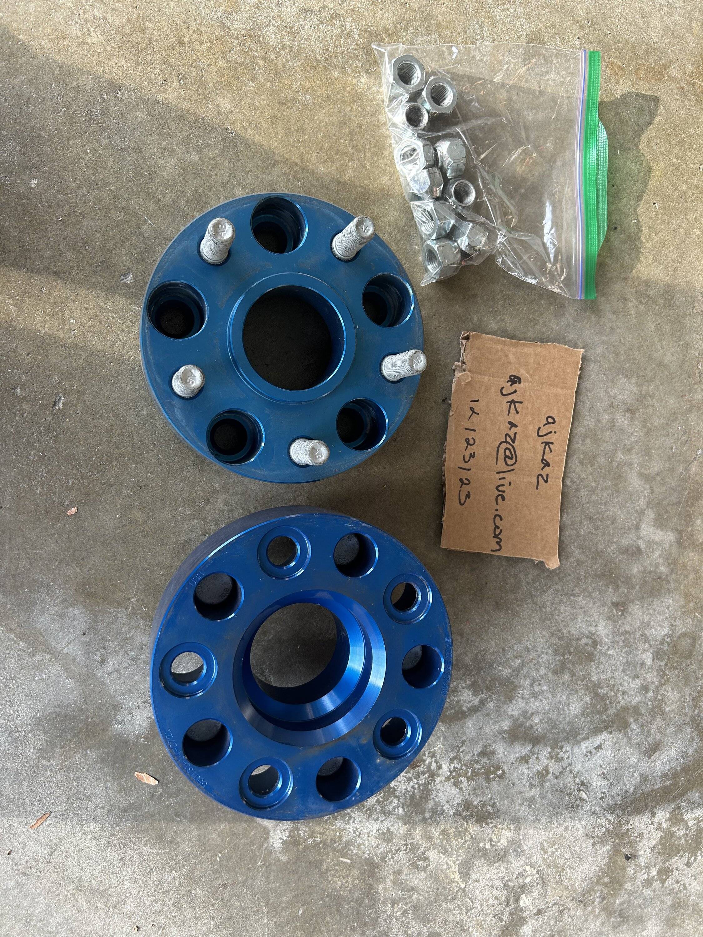 California - Spidertrax Wheel Spacers 1.75