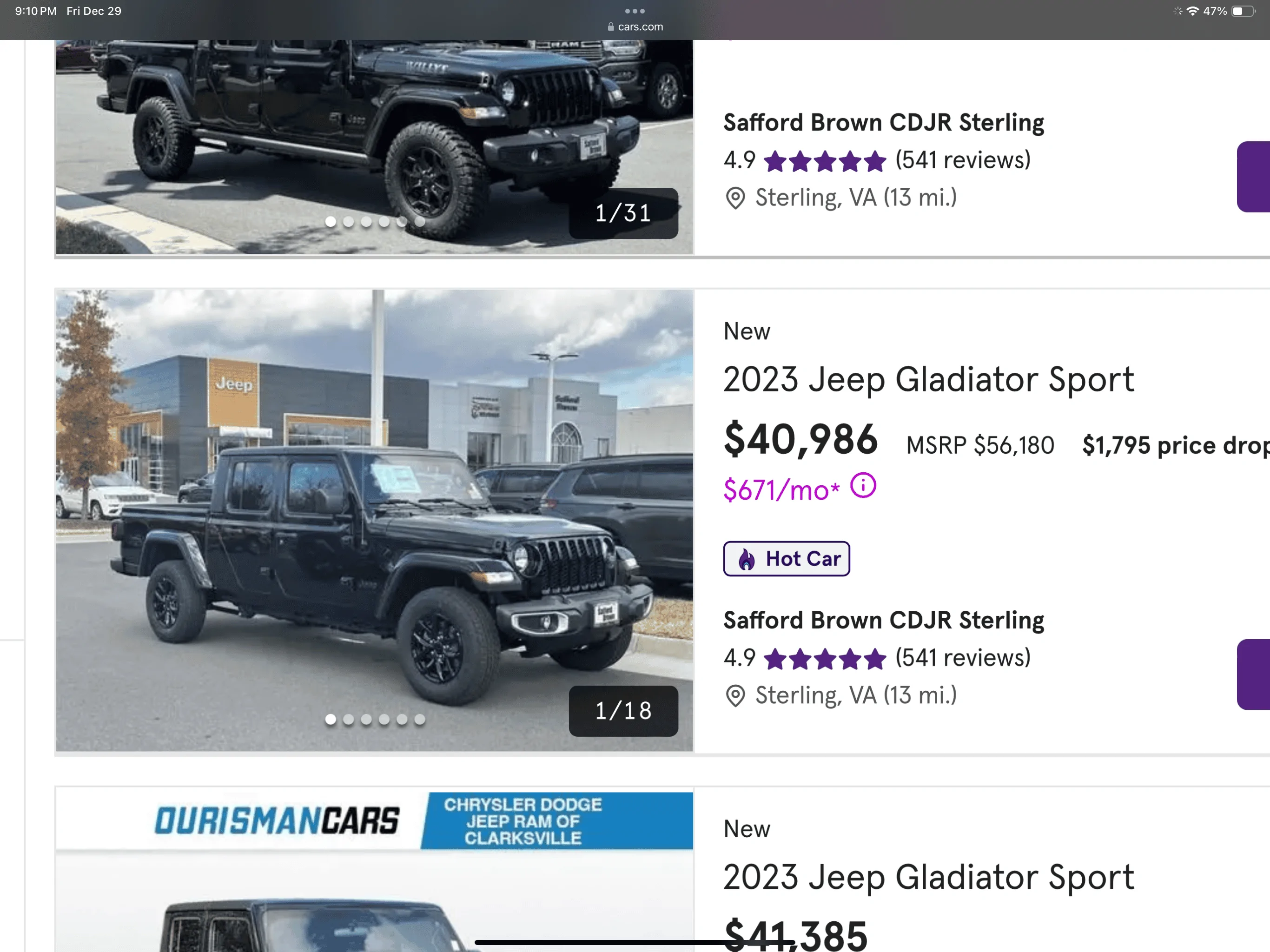 Jeep Gladiator Any rumor on MSRP discounts for December? IMG_2541