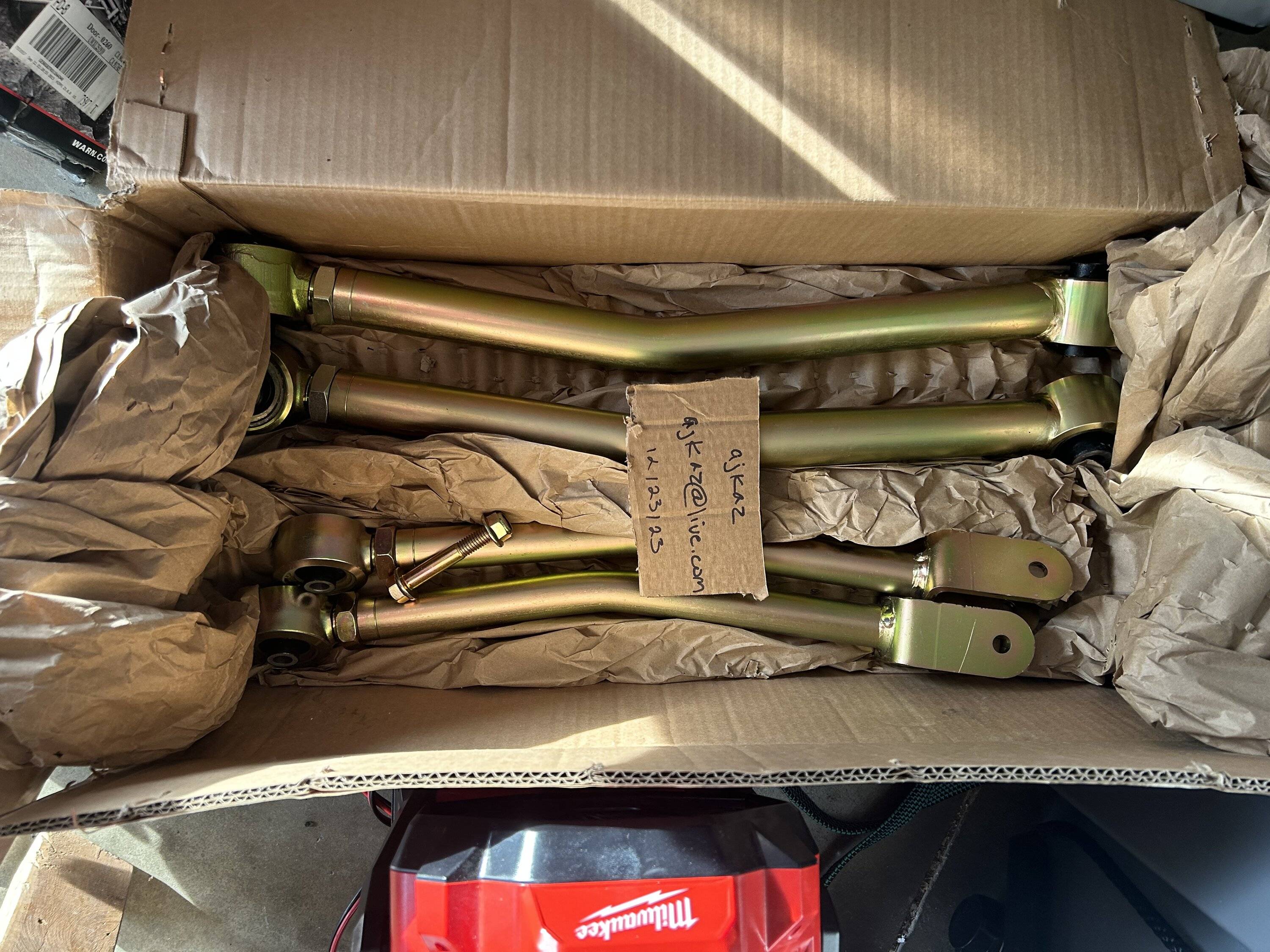 Jeep Gladiator Metalcloak JT Gladiator Duroflex Control Arms Full Set plus Both Track Bars & FR Upper Axle Bushing  *NEW IMG_2915