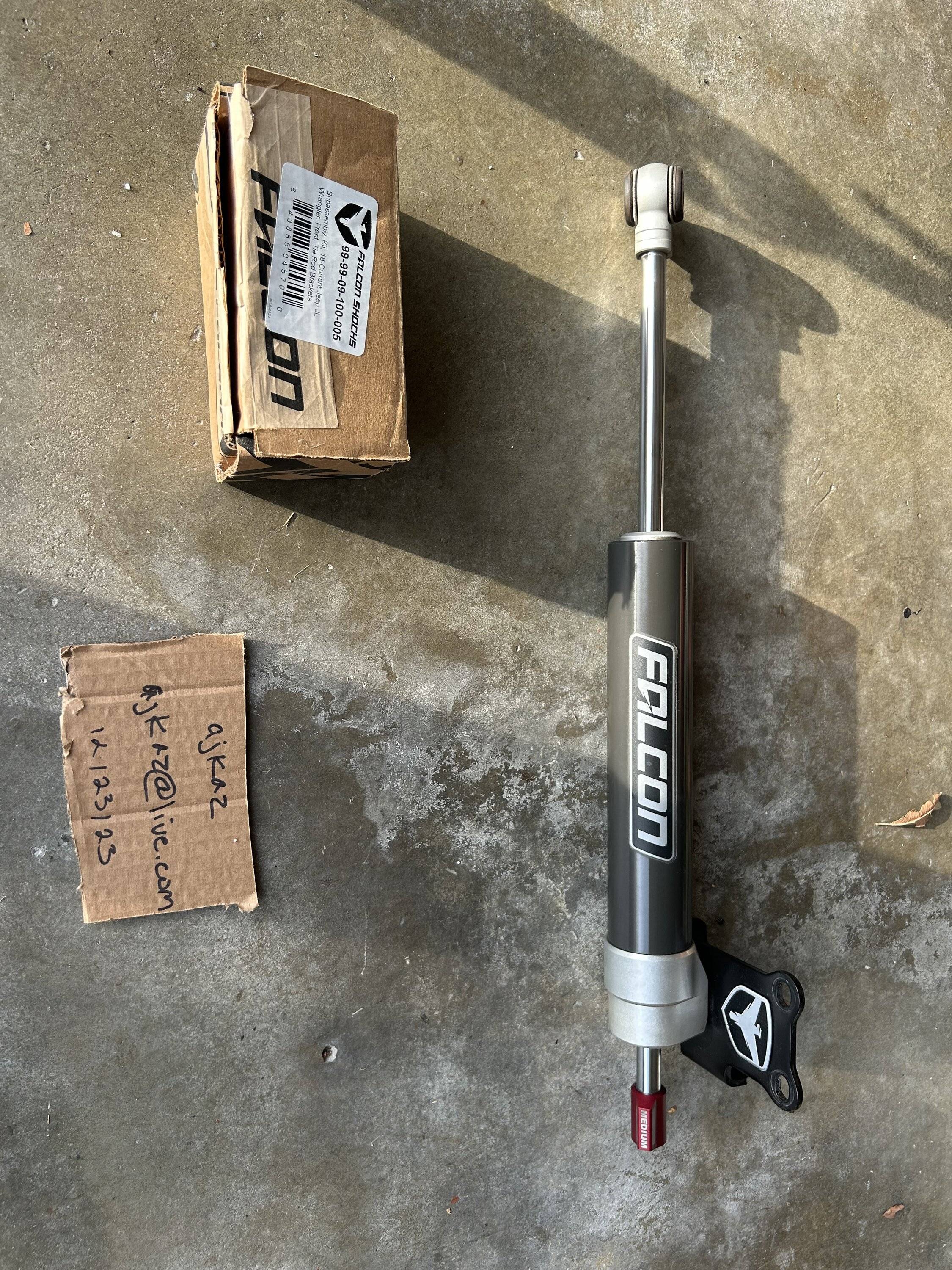 Jeep Gladiator TERAFLEX FALCON NEXUS EF 2.2 FAST ADJUST STEERING STABILIZER JT JL IMG_2921
