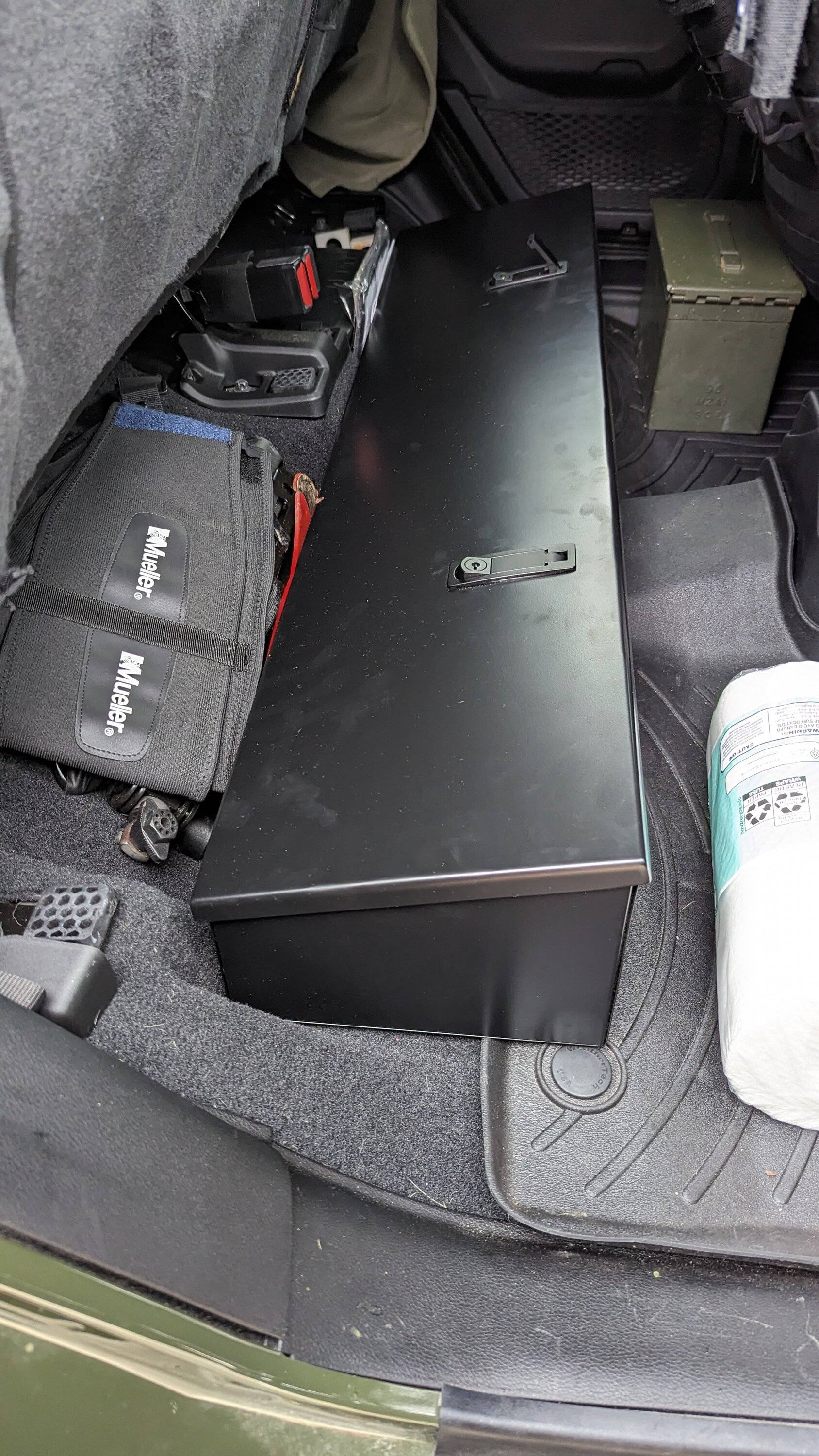 Jeep Gladiator Rockman Fabrications LLC Jeep Gladiator Underseat Storage Box PXL_20231229_184701533