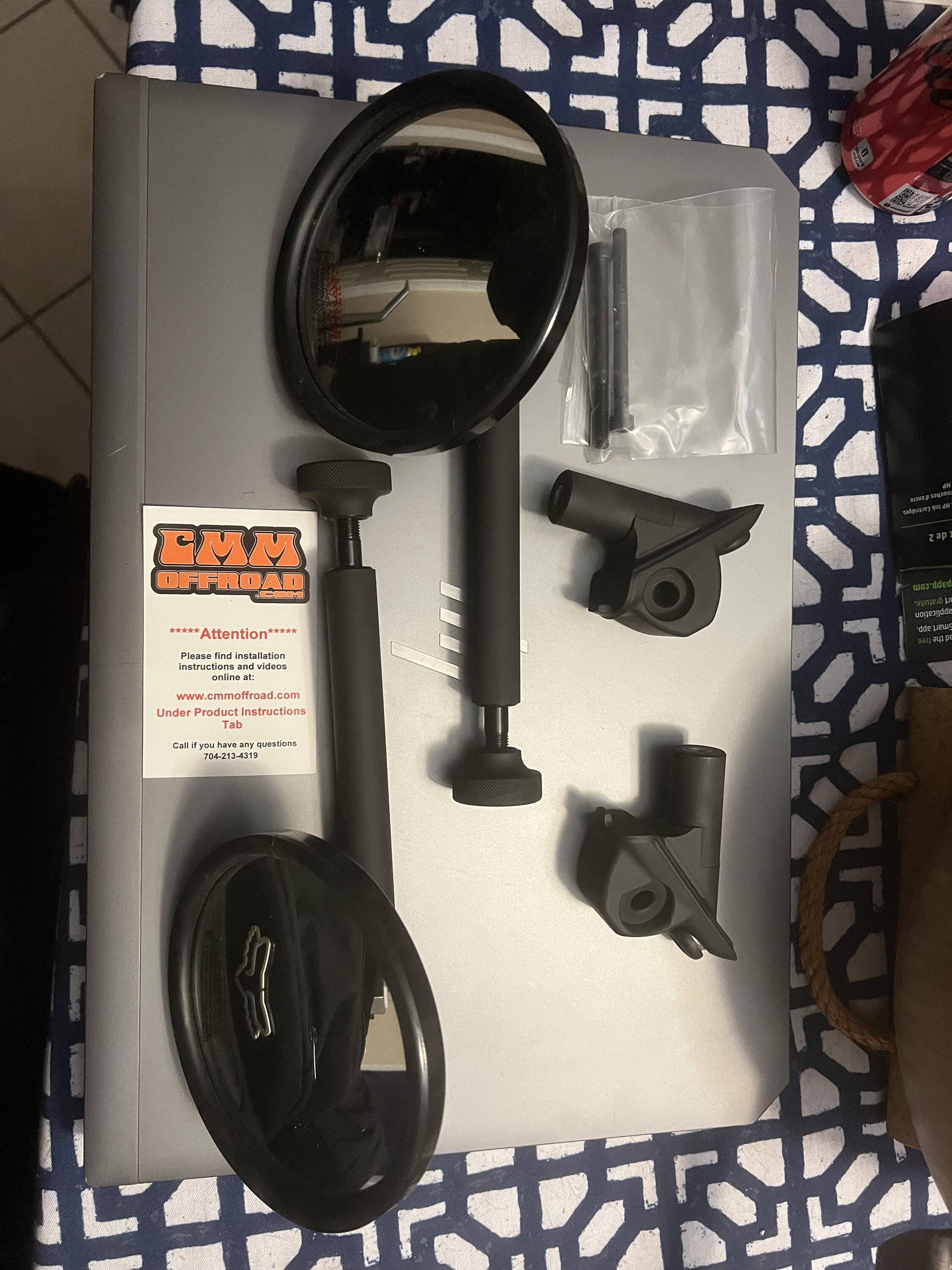 Jeep Gladiator CMM Mirrors - 2023 and earlier IMG_4209