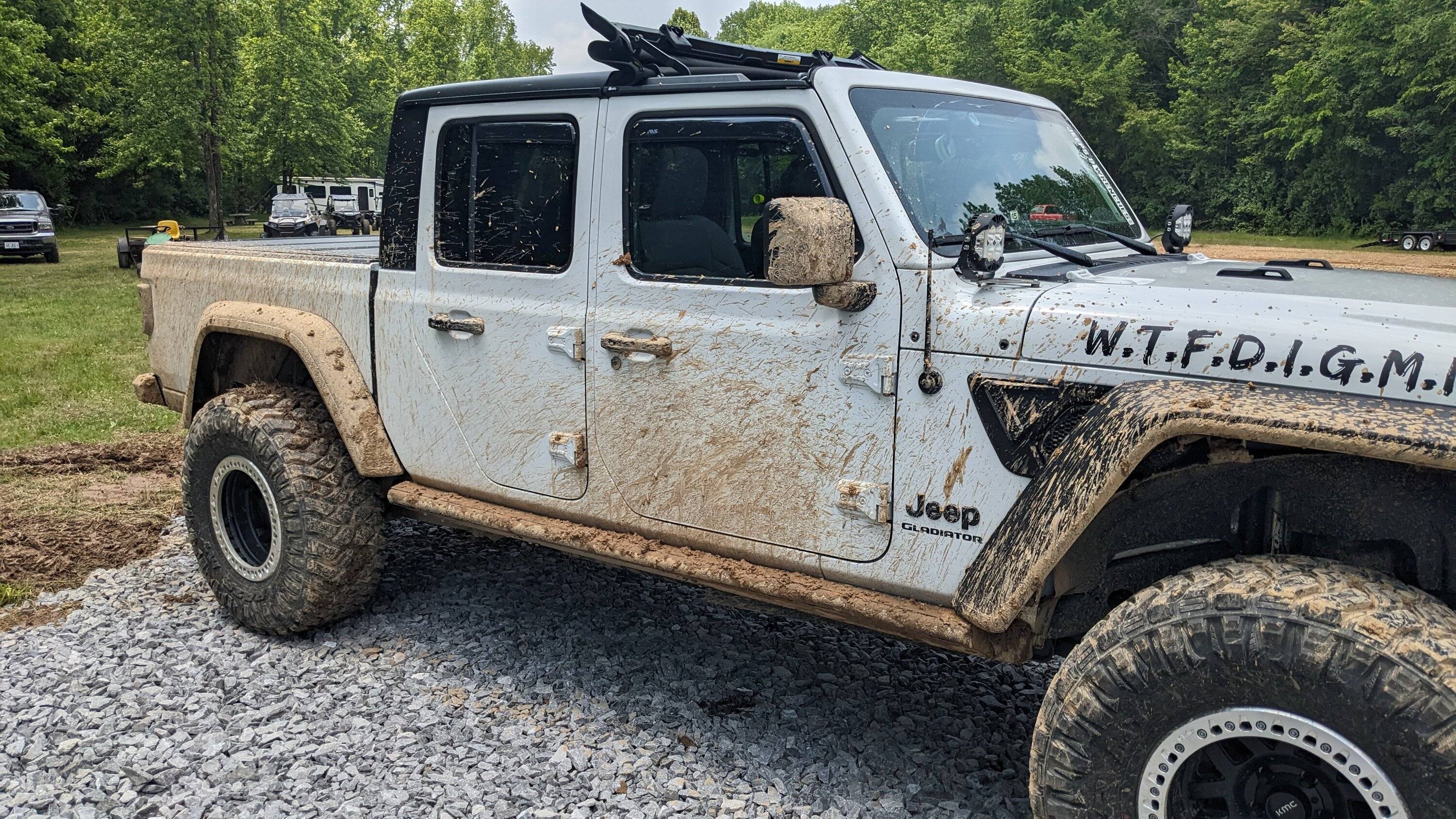 Jeep Gladiator What's In Your 2023 Rearview? Muddy