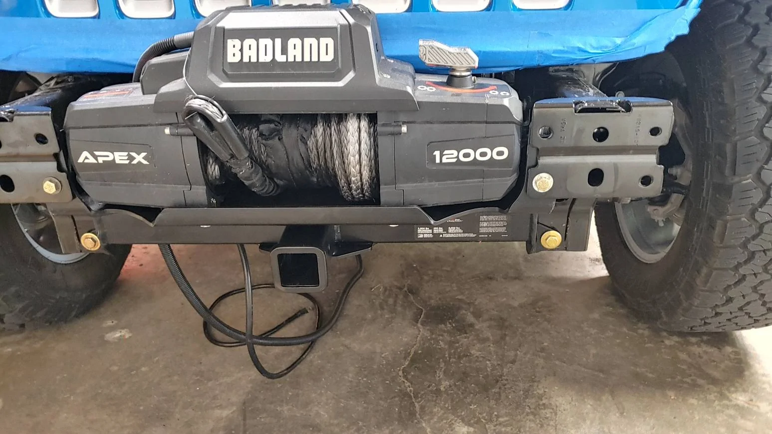 Jeep Gladiator Steel bumper came on Freedom Edition ready for a winch 20220824_144912_HDR