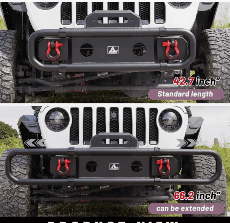 Jeep Gladiator Thoughts on extendable steel bumper? 1000004134