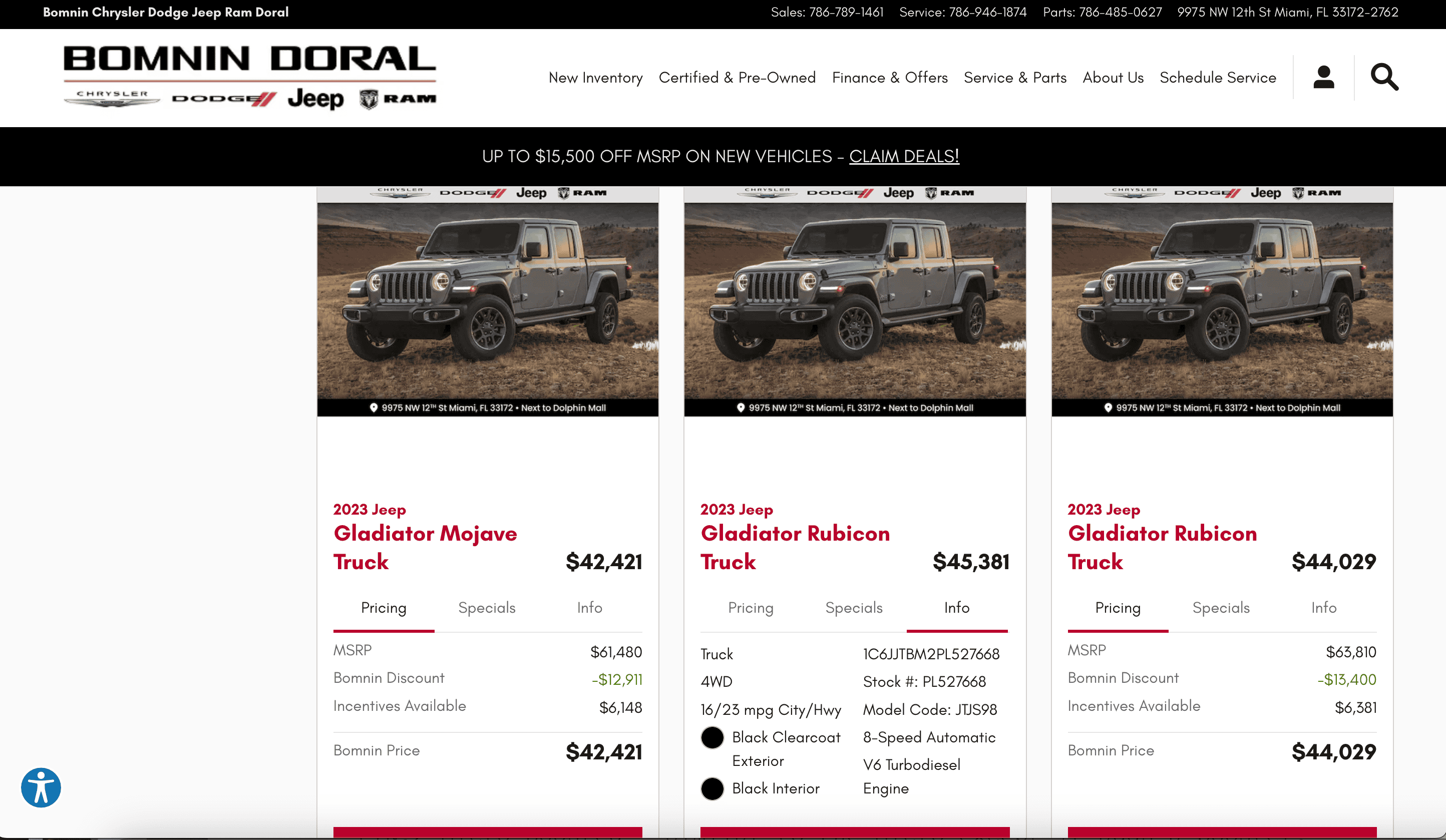 Jeep Gladiator Any rumor on MSRP discounts for December? Screenshot 2024-01-02 at 7.26.55 PM