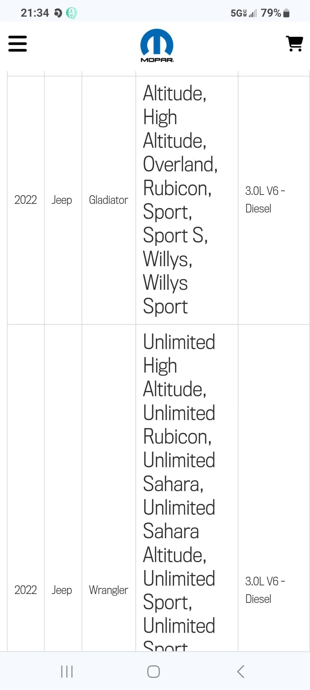 Jeep Gladiator EcoDiesel Block Heater Installation Screenshot_20240102_213425_Chrom