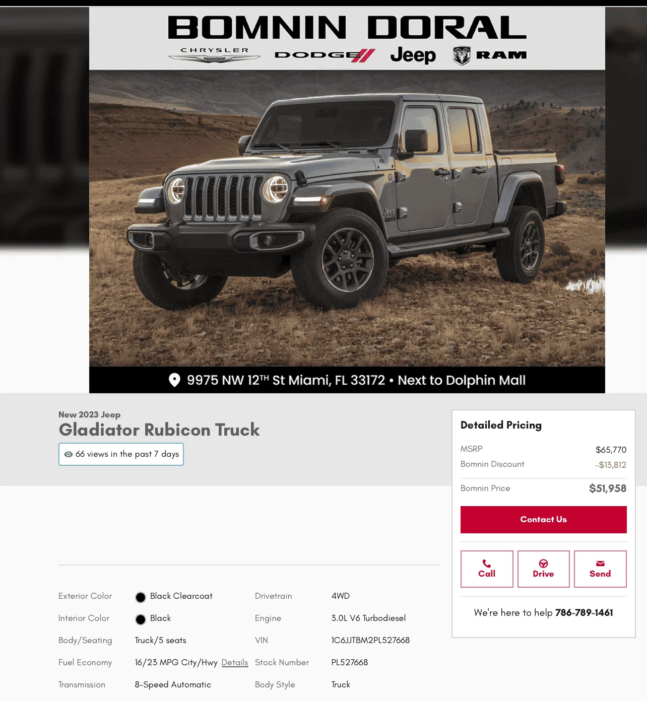 Jeep Gladiator Any rumor on MSRP discounts for December? Screenshot 2024-01-03 at 11.50.09 AM