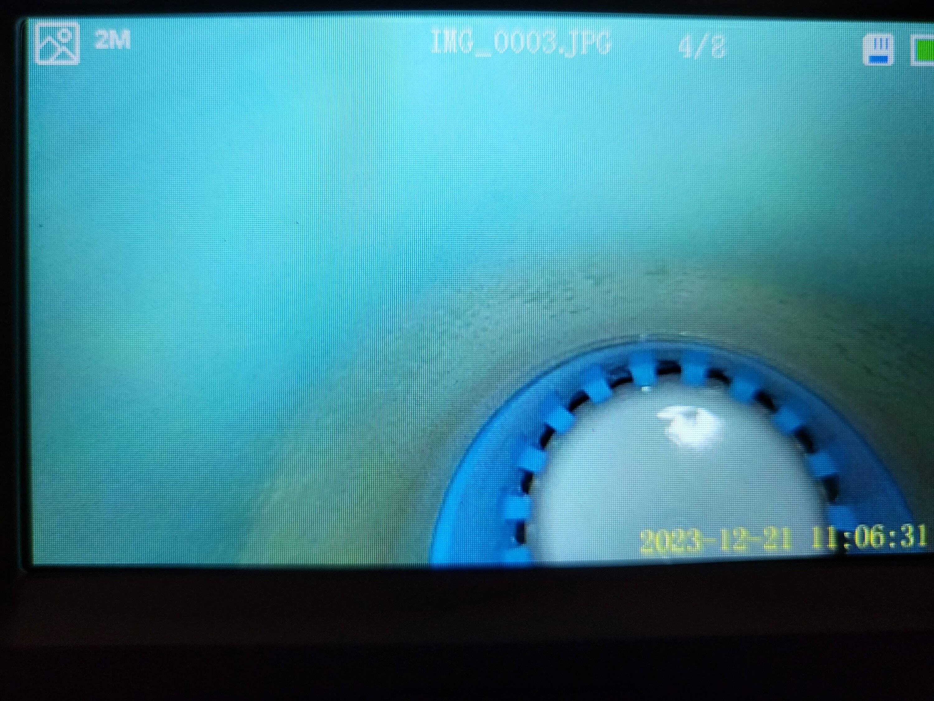 Jeep Gladiator Interesting Pics of the Inside of the Gas Fill Tube at the Tank 20240104_185236