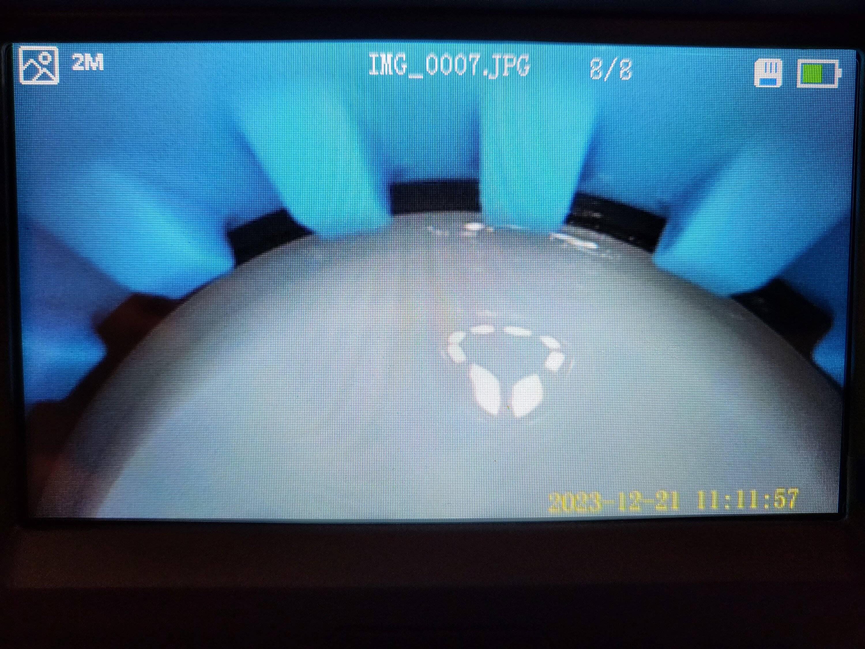 Jeep Gladiator Interesting Pics of the Inside of the Gas Fill Tube at the Tank 20240104_185328