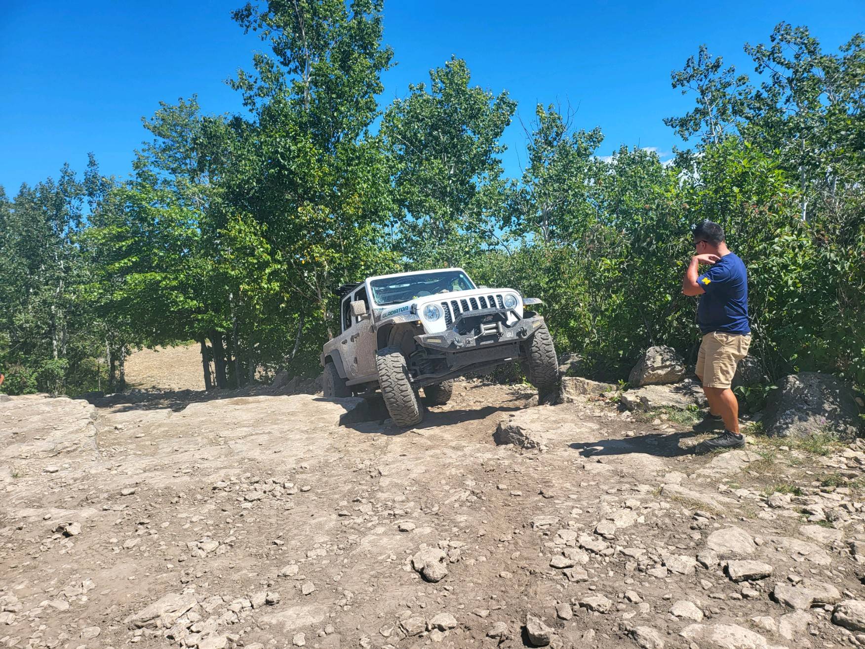 Jeep Gladiator Hey y'all. I'm new to the jeep/off-road world. Any advice would help! 20220802_142125