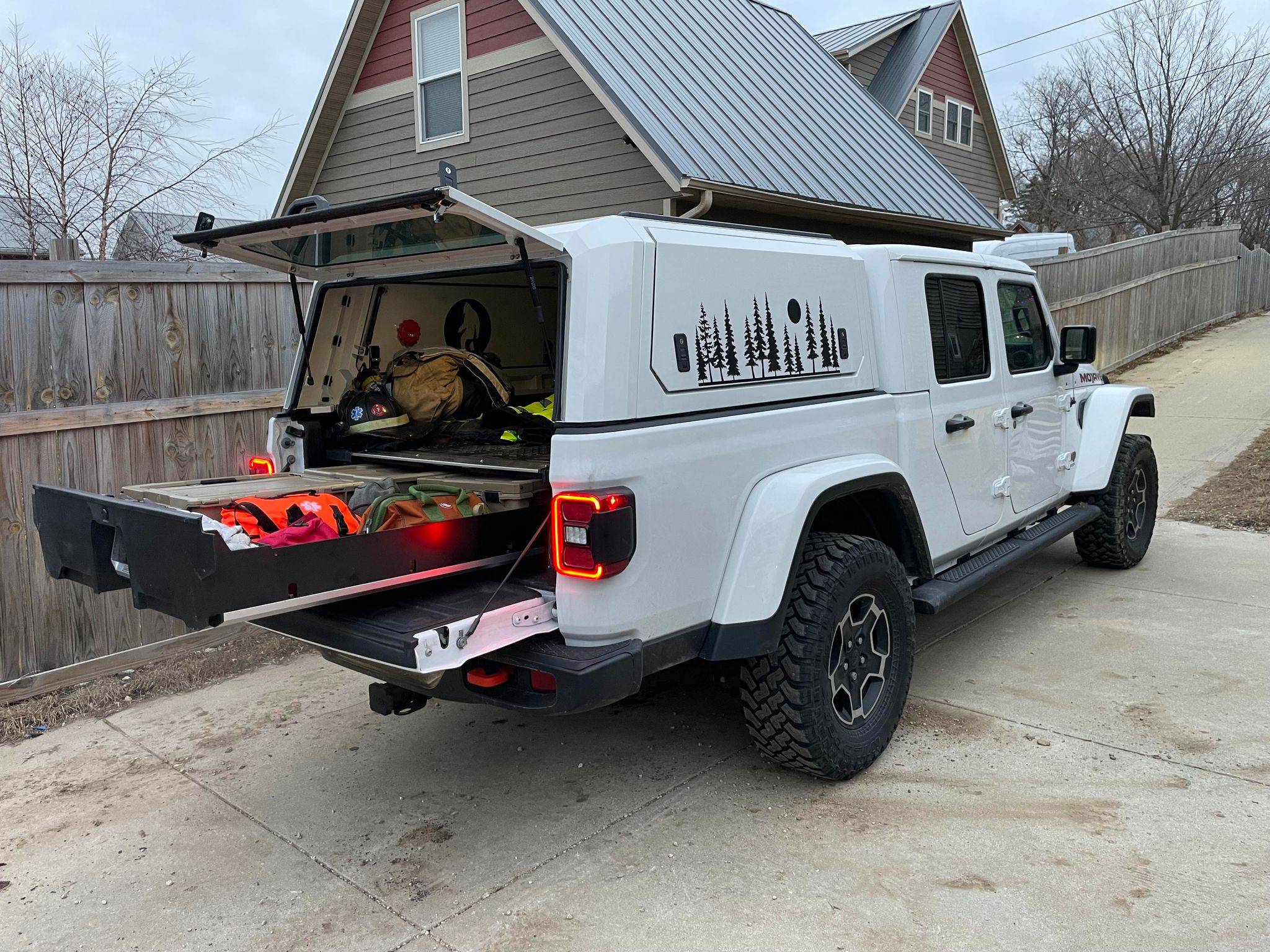 Jeep Gladiator What did you do TO your Gladiator today? [ADMIN WARNING: NO POLITICS, NO GUN TALK] decked open