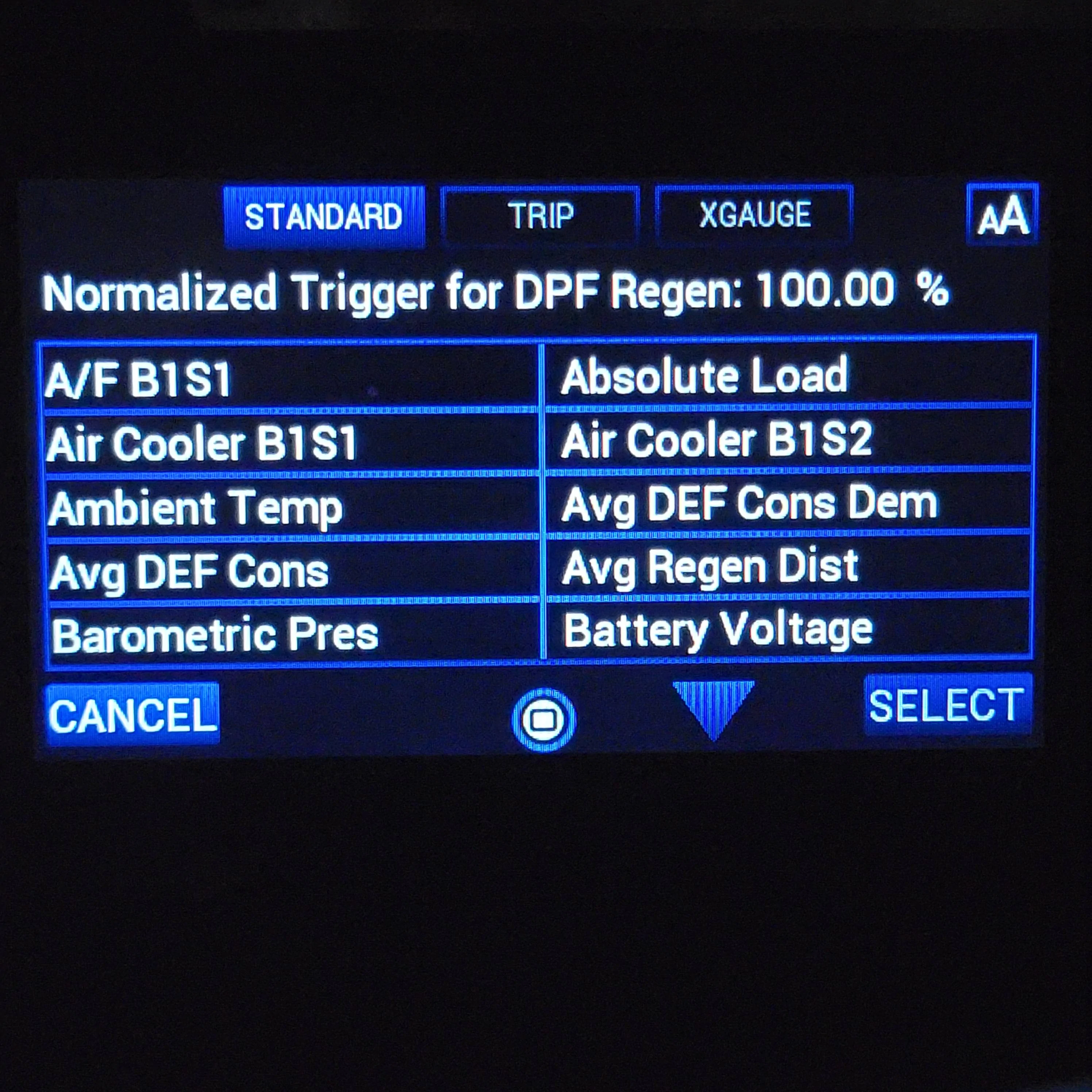 Jeep Gladiator First experience with DPF regen after installing Scanguage 2. 20231108_202929