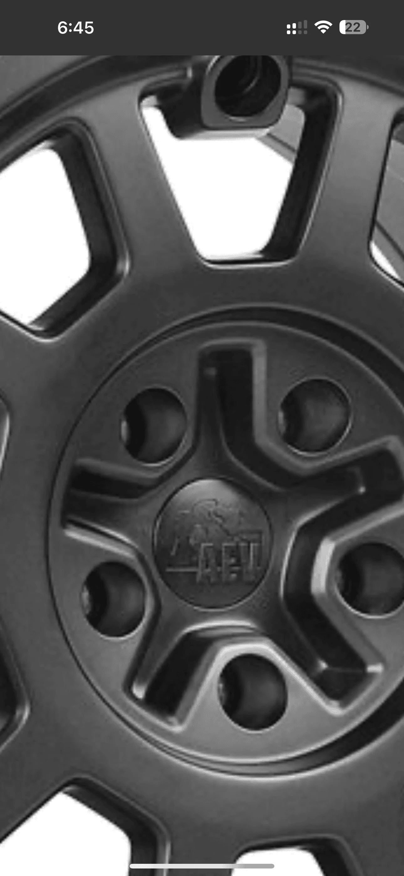 Jeep Gladiator 37” spare tire - list of tires that fit under the bed IMG_2864