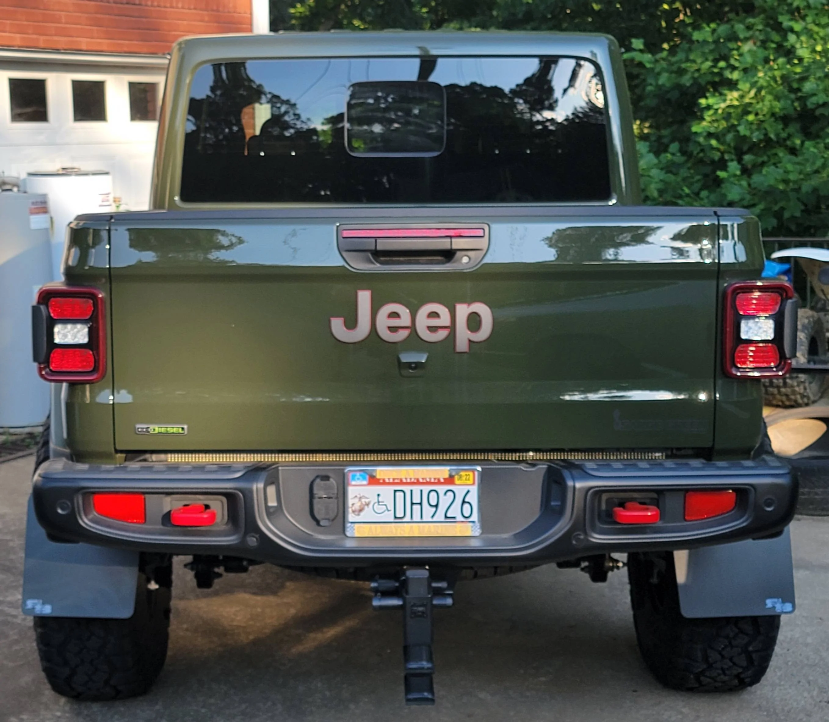Jeep Gladiator Mud guards for diesels ? 20220704_183854