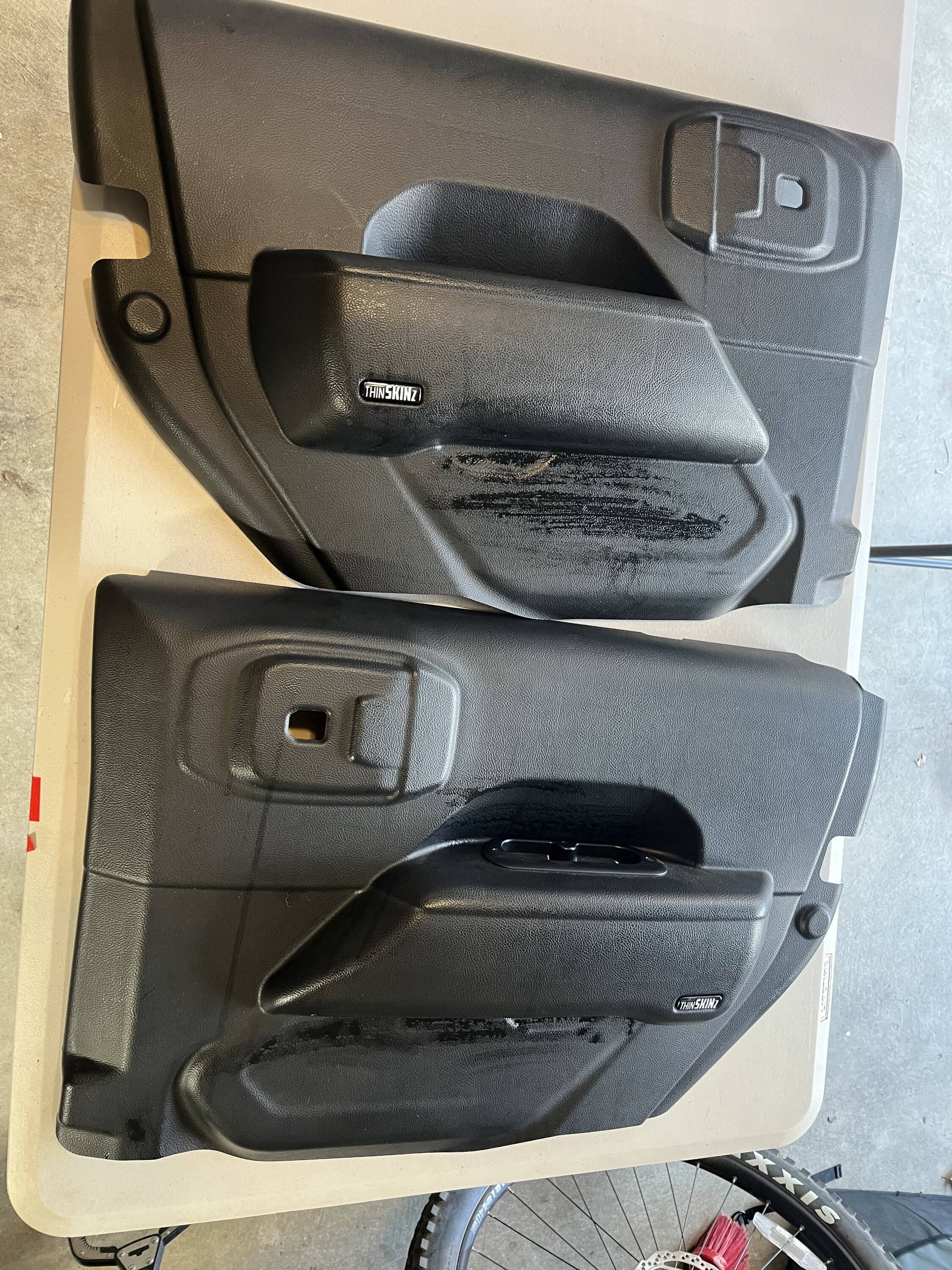 Jeep Gladiator Thin Skinz - JT/JL Interior Door Covers IMG_2063