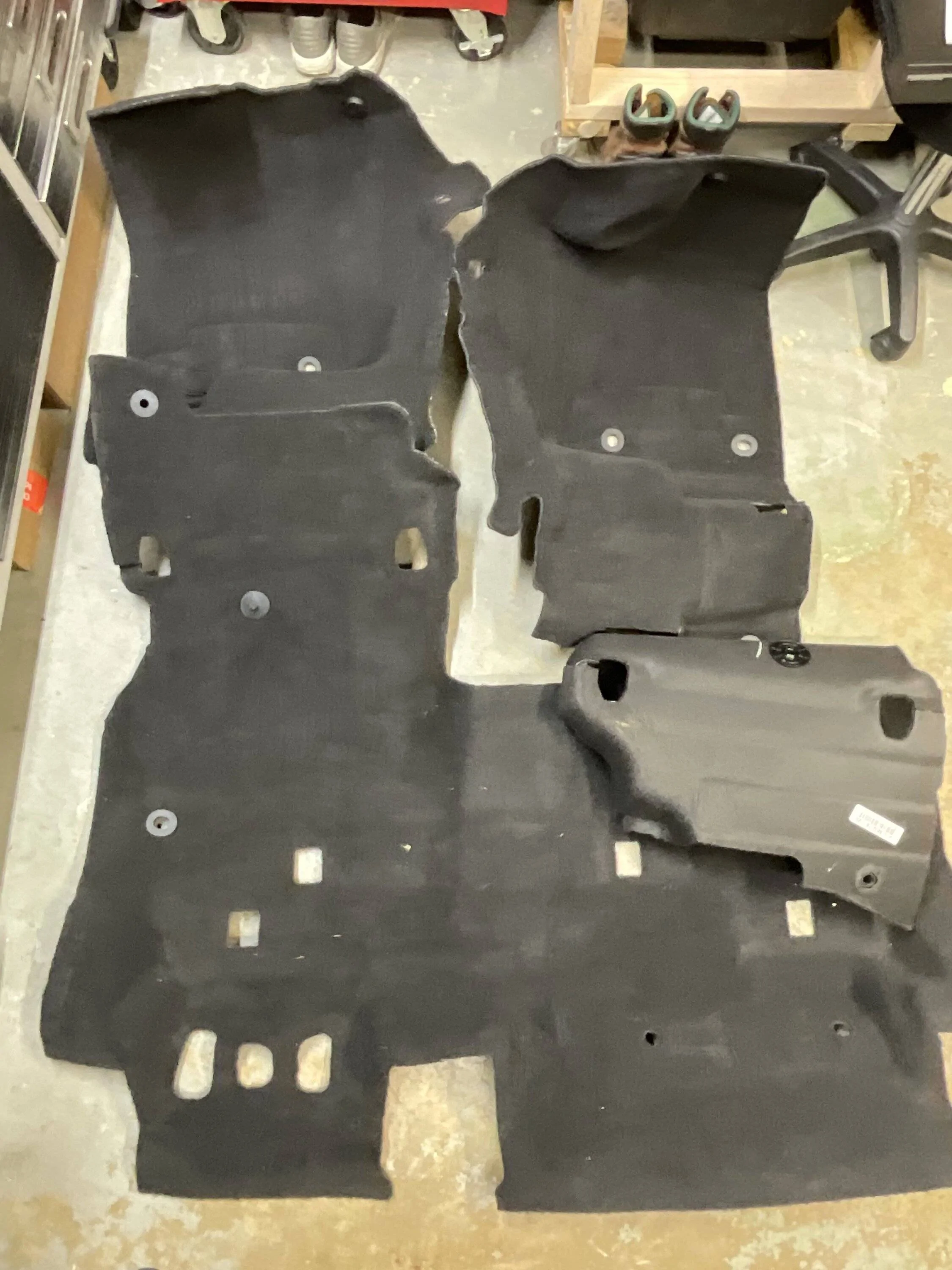 Jeep Gladiator Full Carpet Set - 2021 Black Gladiator IMG_0591