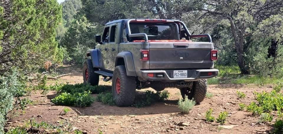 Jeep Gladiator I'm considering a roll bar in the bed. have one? show us! received_529176628080895