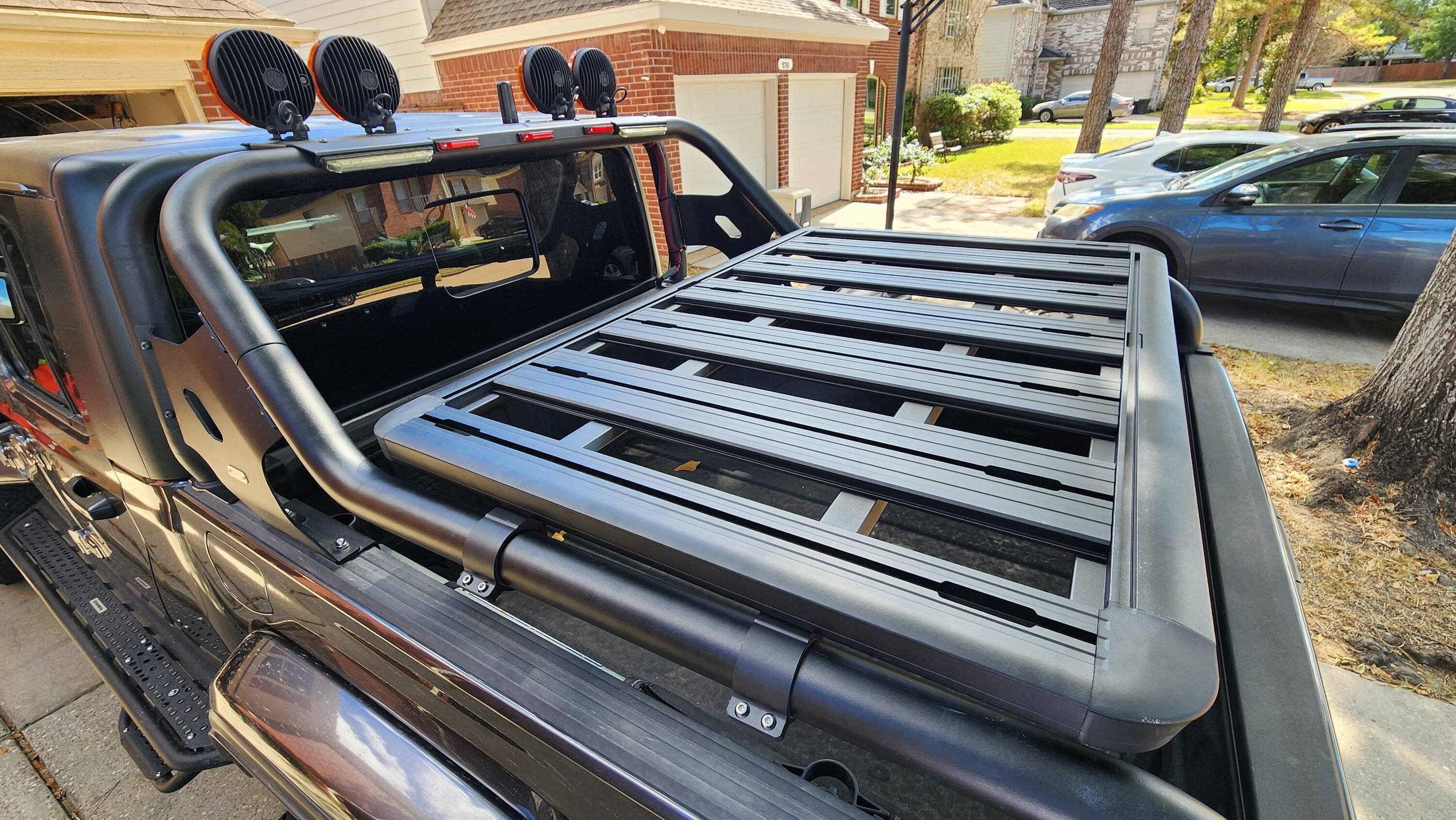 Jeep Gladiator I'm considering a roll bar in the bed. have one? show us! 20221022_121141