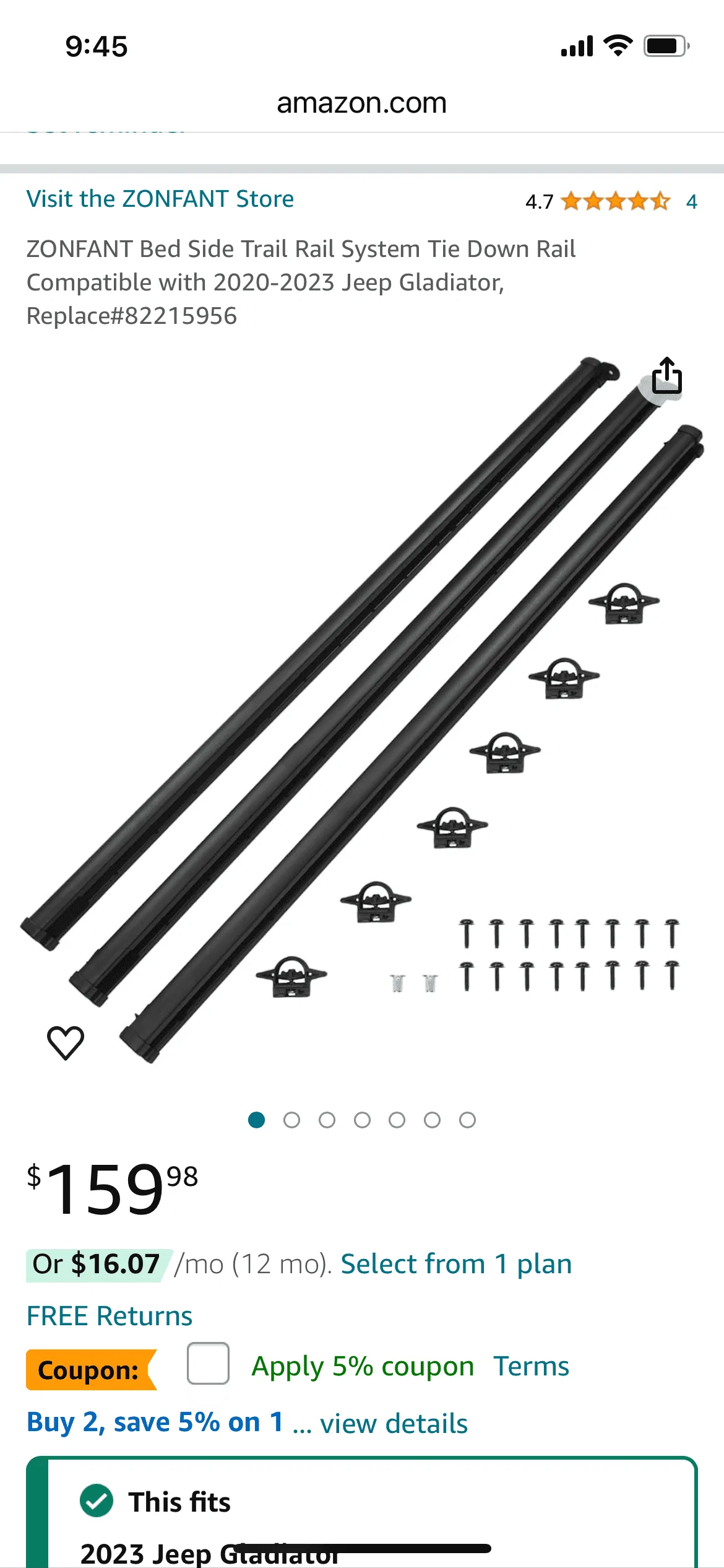Jeep Gladiator Best aftermarket bed rails? IMG_1269