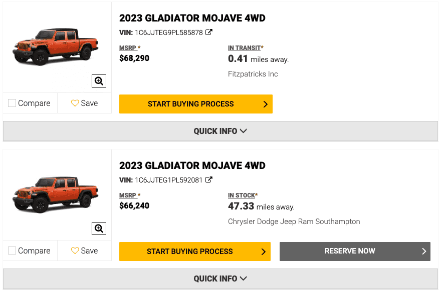 Jeep Gladiator 2023 Jeep Gladiator Order…What step are you in? 1704729636051